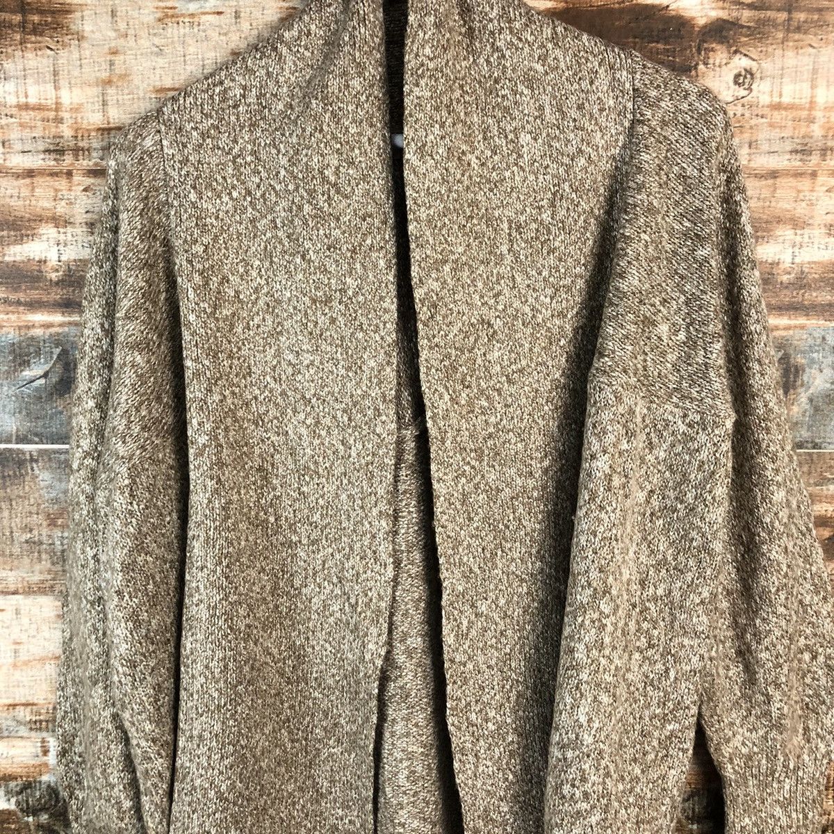 Japanese Brand DL Japanese Brand Brown Cardigan Knitwear #C448 Size US L / EU 52-54 / 3 - 5 Thumbnail