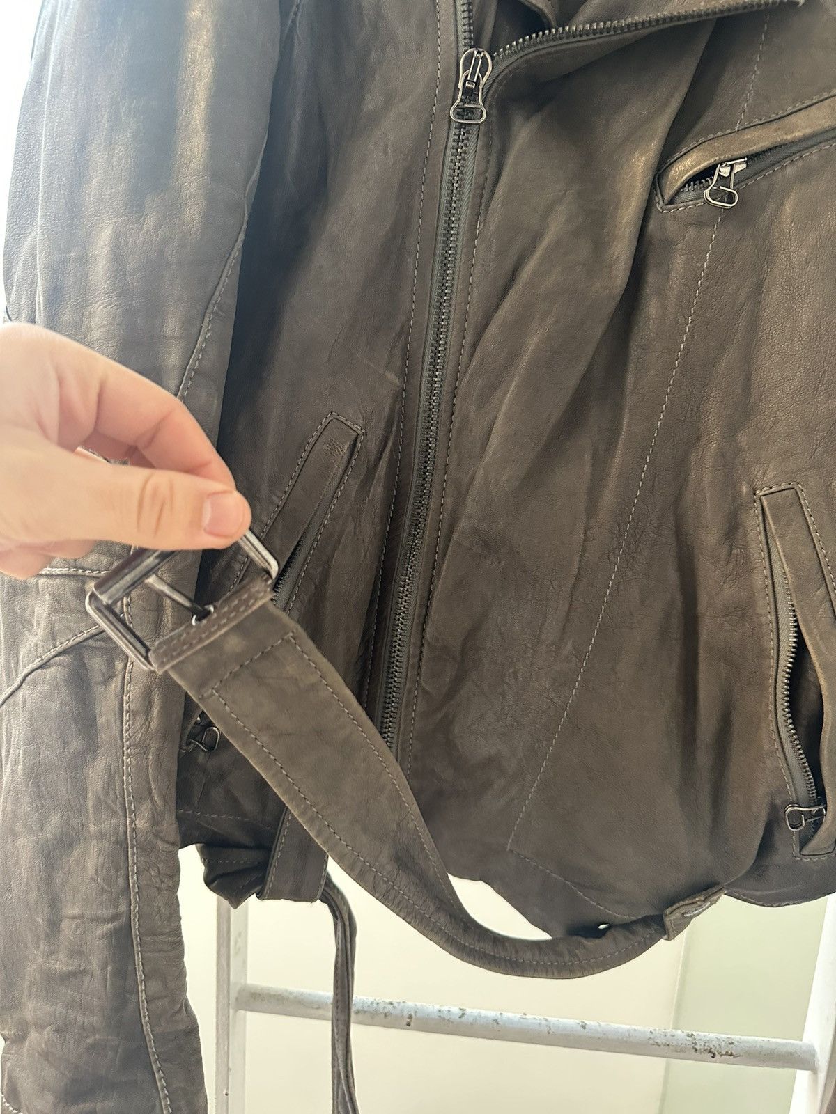 Pierre Balmain Balmain Biker Jacket Size US XL / EU 56 / 4 - 7 Thumbnail
