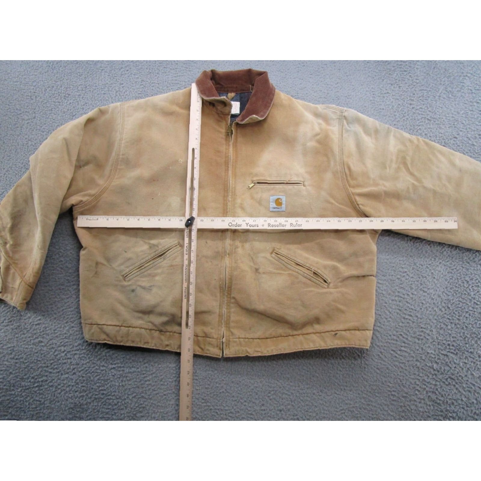 Carhartt VINTAGE Carhartt Jacket Main Selling Point: Blanket Lined 6BLJ Detroit Size 56 Brown USA Made Men Size US XL / EU 56 / 4 - 5 Thumbnail