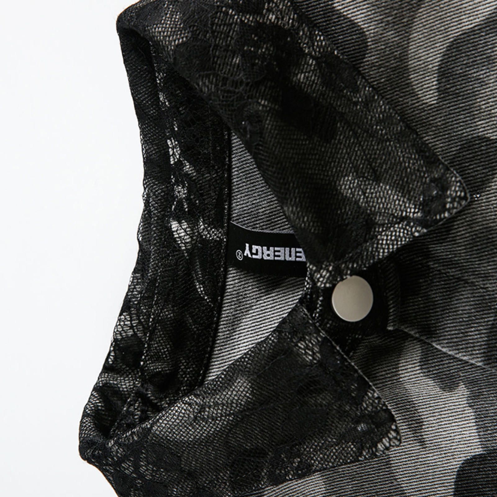 Other Camo Denim Shirt with Distressed Details Size US M / EU 48-50 / 2 - 4 Thumbnail