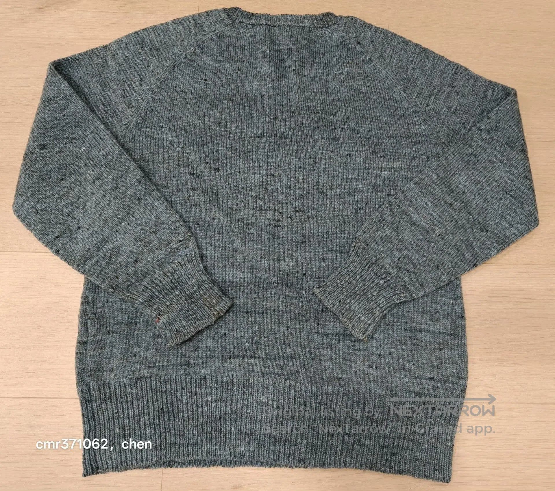 Visvim visvim 17AW COLLEGE KNIT L/S. Size US M / EU 48-50 / 2 - 7 Thumbnail