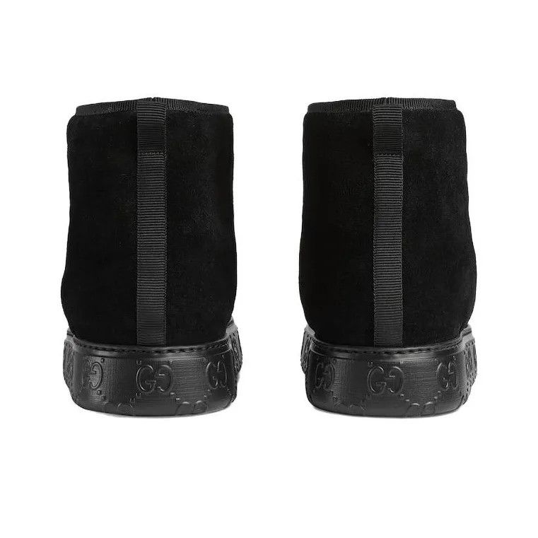 Gucci o1s1wg110425 Women's Ankle Boots in Black Size US 7.5 / IT 37.5 - 5 Thumbnail