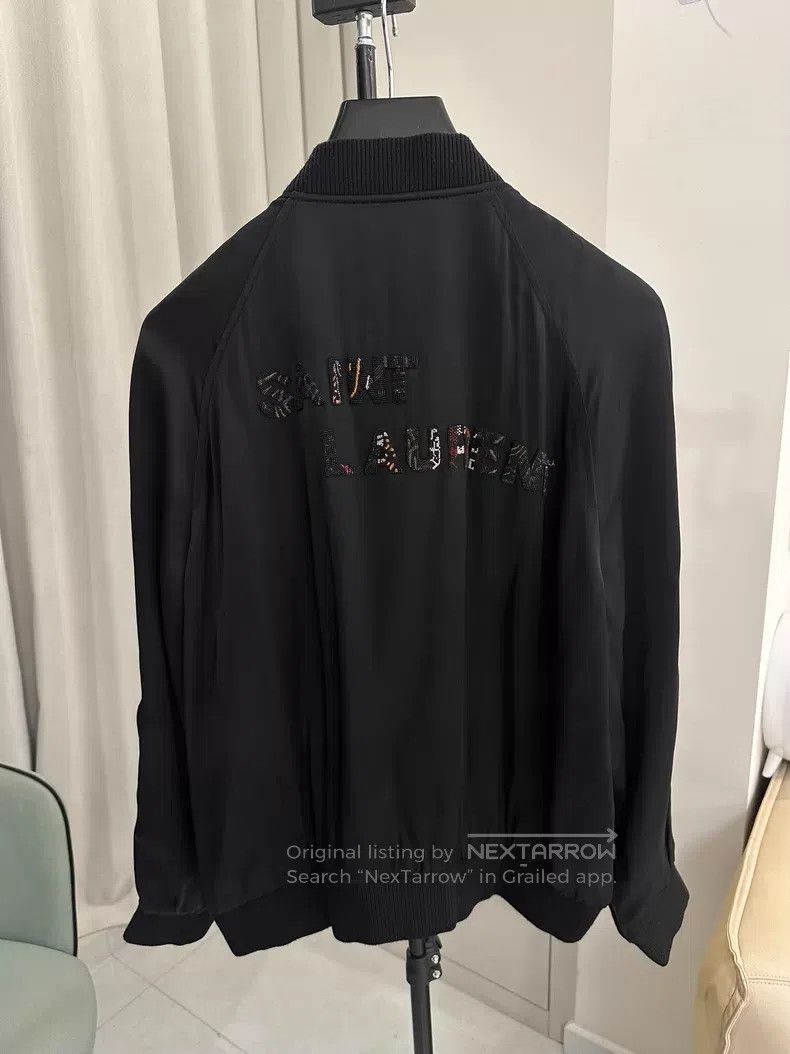 Saint Laurent Paris Saint Laurent Paris Black Teddy rainbow beaded logo baseba Size US L / EU 52-54 / 3 - 3 Thumbnail
