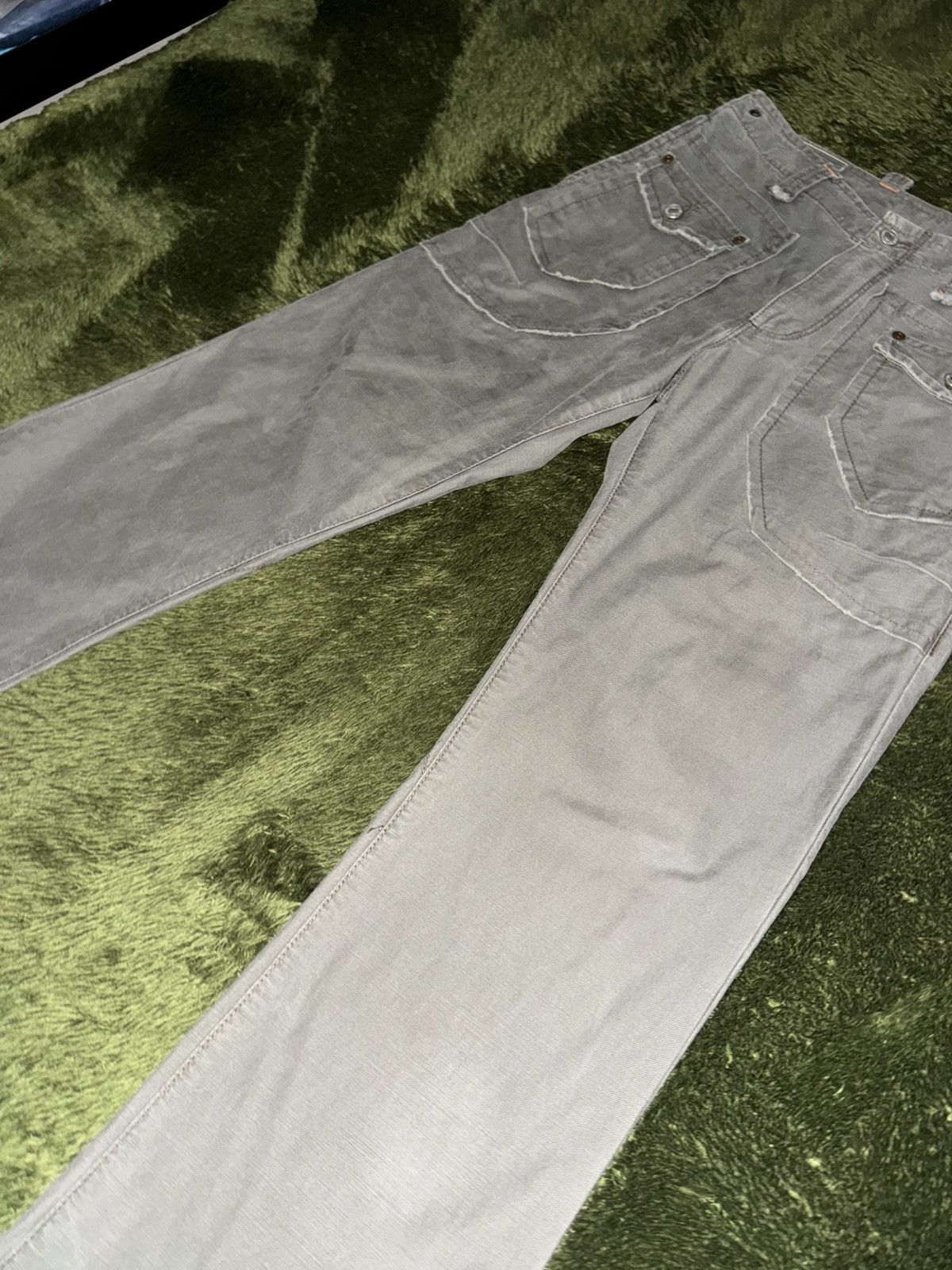 Edwin [S] EDWIN Japan Heavy Twill Pocket Detail Cotton Pants Size US 30 / EU 46 - 7 Thumbnail