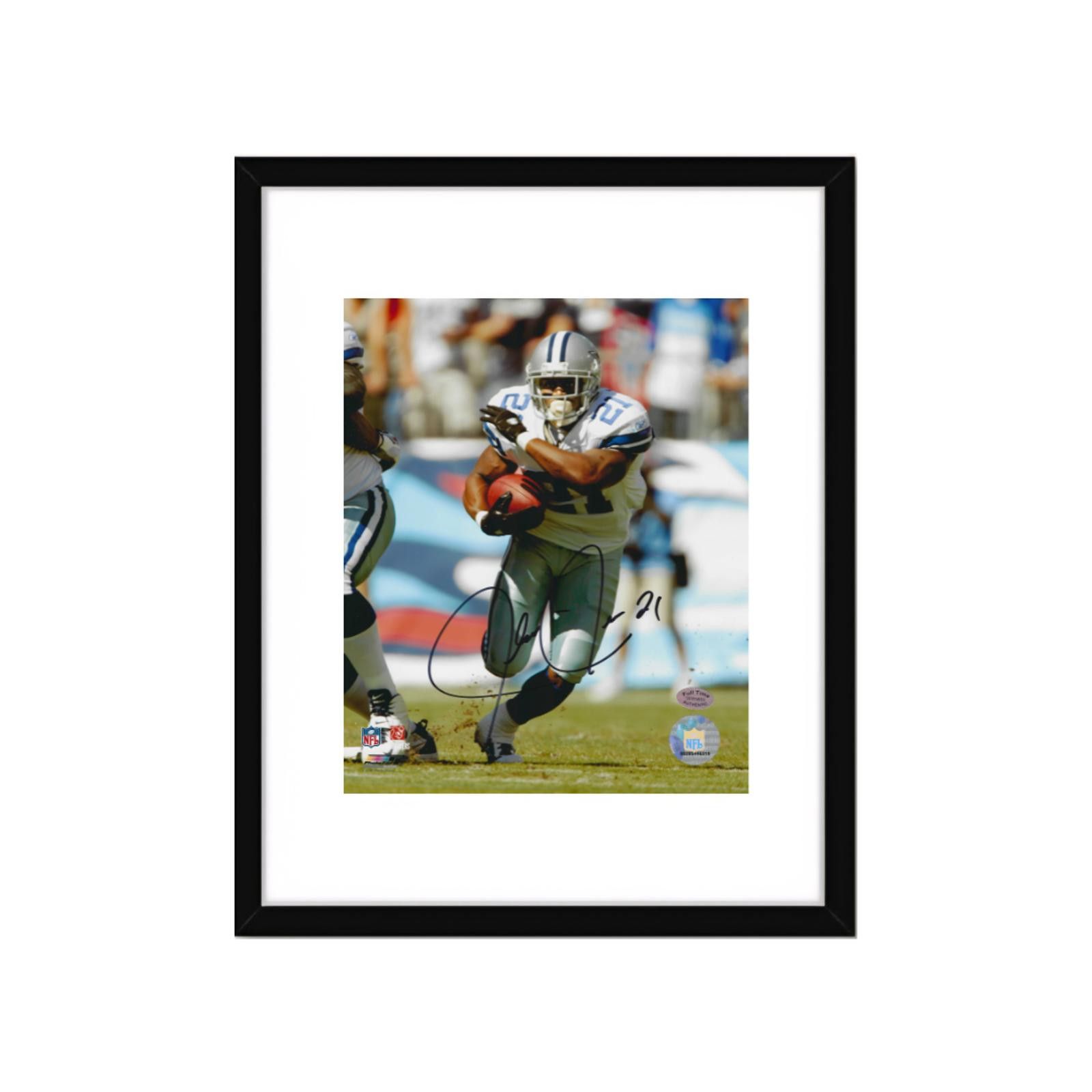 Other Julius Jones Cowboys Autographed 8x10 Photo coa W/Frame Size ONE SIZE - 2 Thumbnail