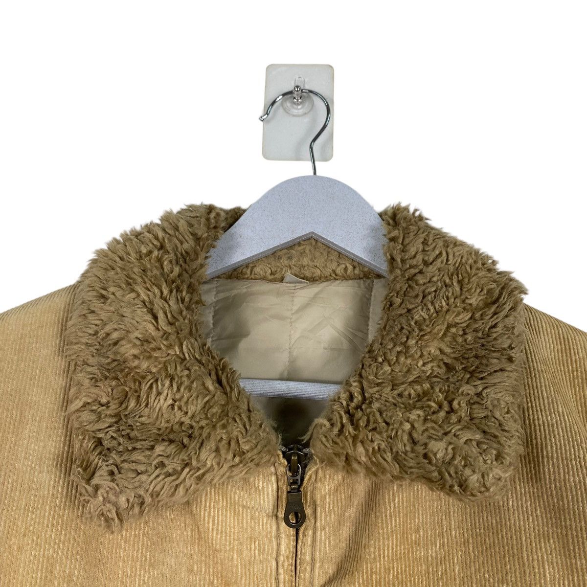 Japanese Brand Uniqlo Corduroy Fur Collar Jacket Size US M / EU 48-50 / 2 - 6 Thumbnail