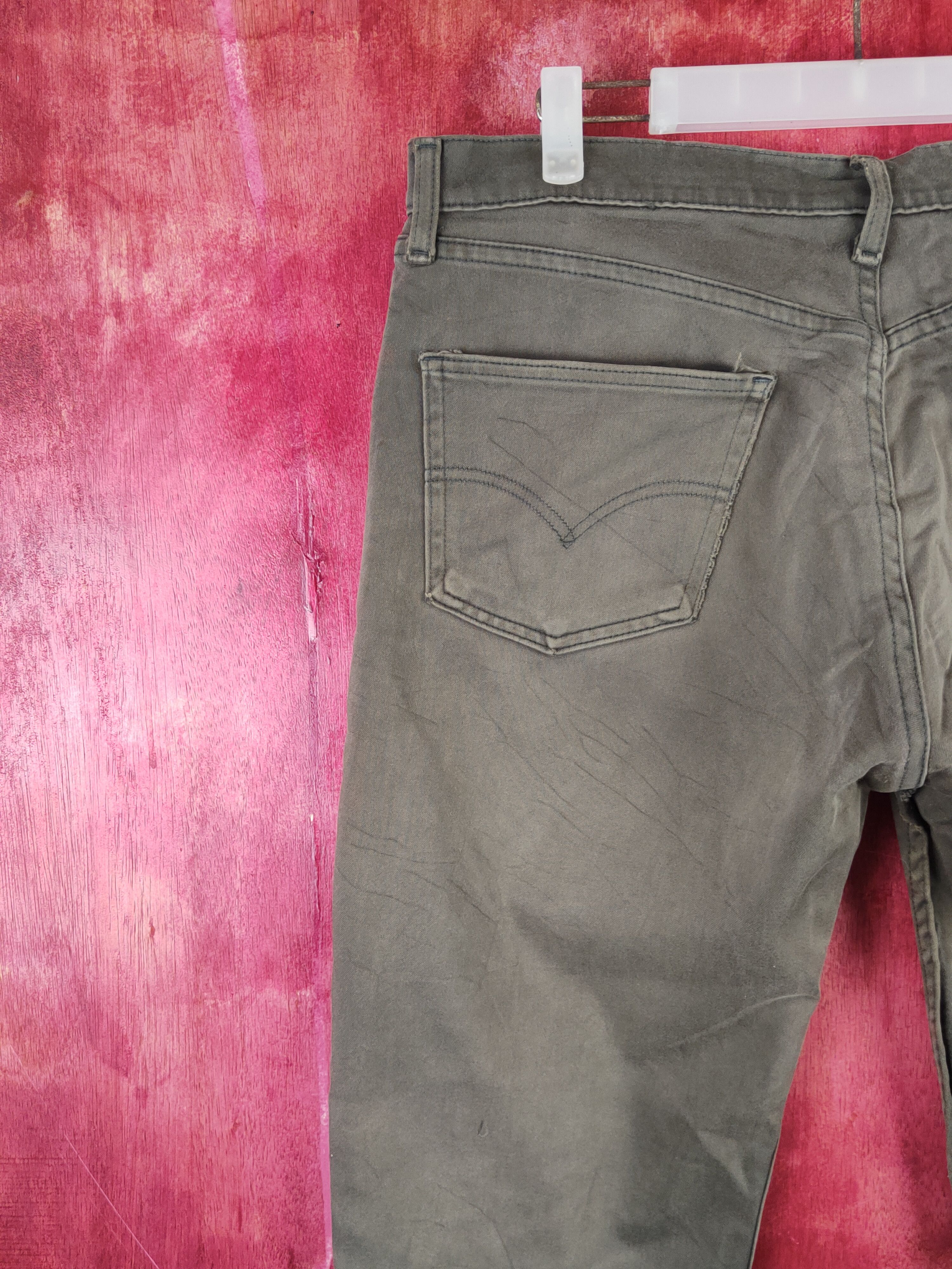 Levi's Levi's Brown Faded Ripped Multipocket Casual Pants #S1717 Size US 35 - 11 Thumbnail
