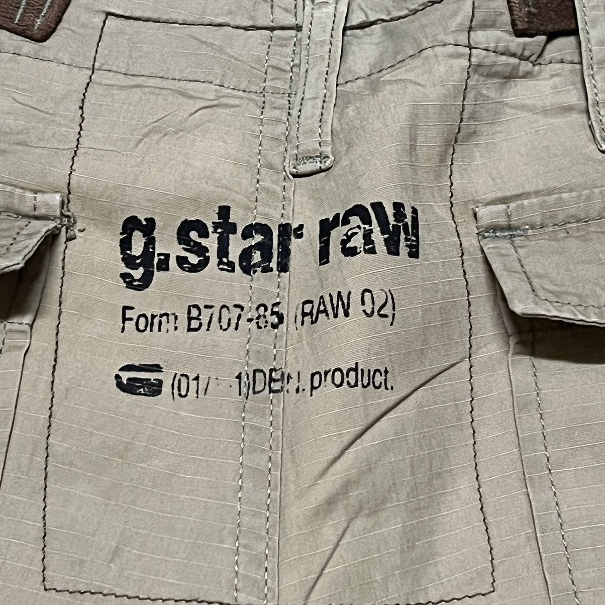 G-Star G Star Raw Denim Cargo Multipockets Style Size US 34 / EU 50 - 20 Thumbnail