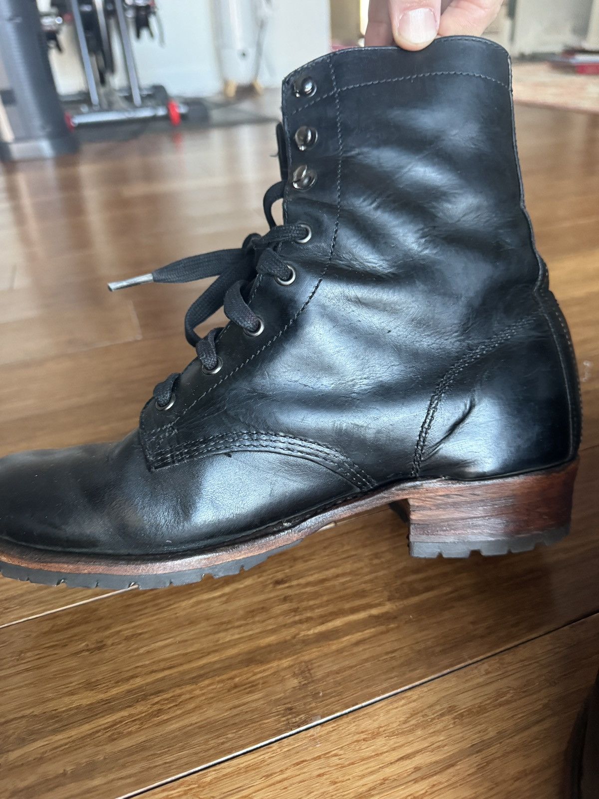 Wolverine Wolverine Vintage 1000 Mile Logger Boot Size 8.5 Black Size US 8.5 / EU 41-42 - 7 Thumbnail