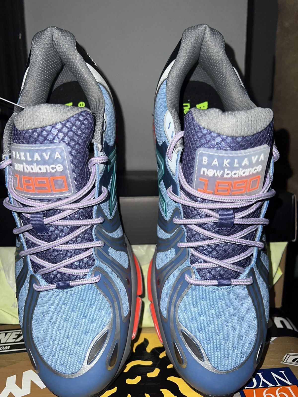 Action Bronson × New Balance Cyber Tears New Balance Baklava 9.5US Size US 9.5 / EU 42-43 - 7 Thumbnail