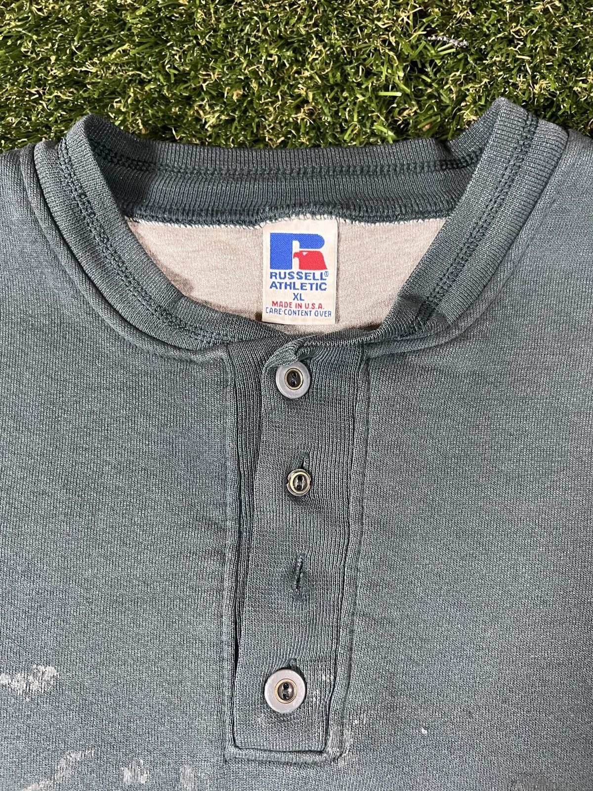 Russell Athletic Vintage 90’s Made in USA Faded Russell Athletic Crewneck Size US XL / EU 56 / 4 - 4 Thumbnail