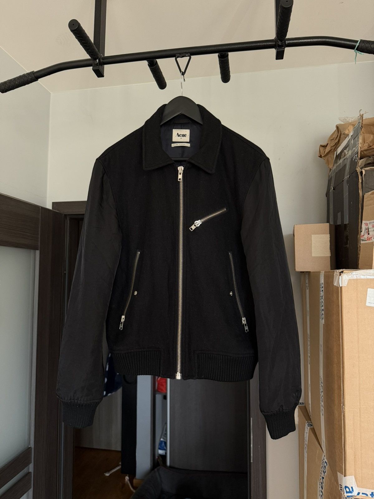 Acne Studios Archive Acne wool bomber jacket princetown aw09 Size US M / EU 48-50 / 2 - 1 Thumbnail