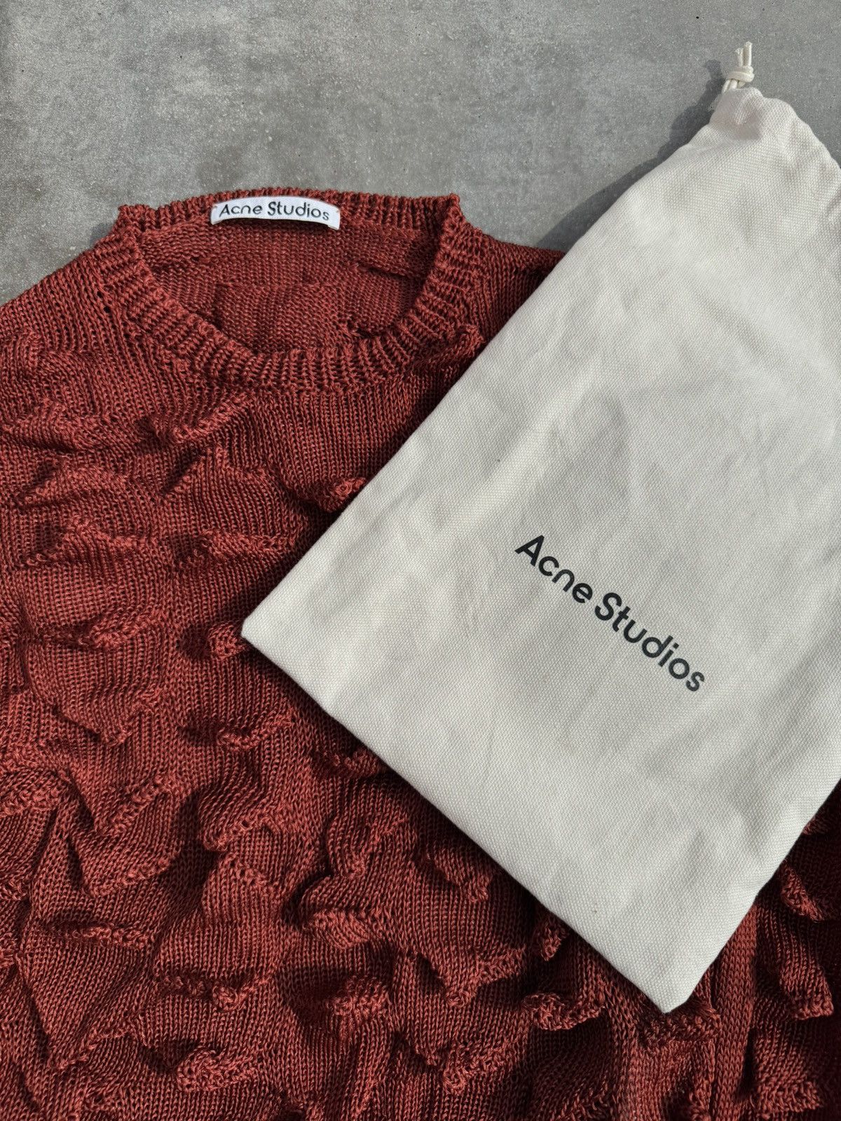 Acne Studios *RARE* Designer Acne Studios spiky Jumper sweater Size US S / EU 44-46 / 1 - 2 Thumbnail