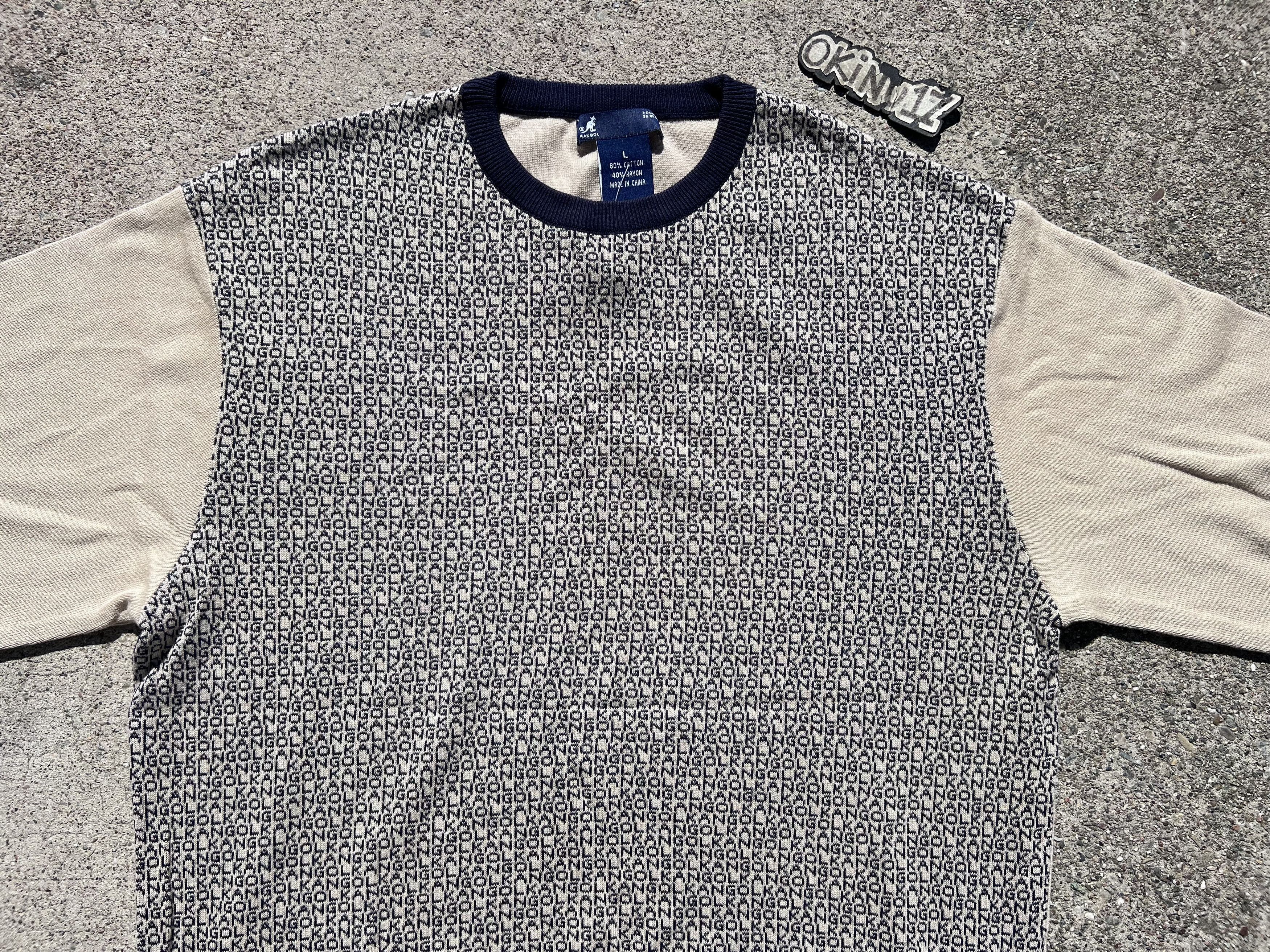 Kangol Kangol All Over Print Lightweight Sweater Shirt Size US L / EU 52-54 / 3 - 14 Thumbnail
