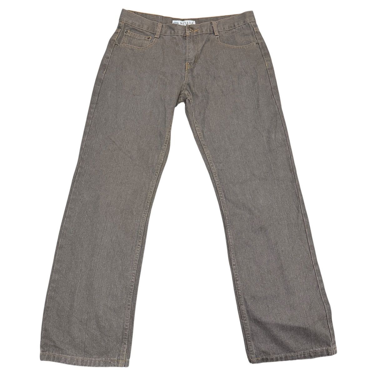 Vintage Nevada Superior Quality Jeans Baggy Y2K Contrast Stitch Size US 35 - 1 Thumbnail