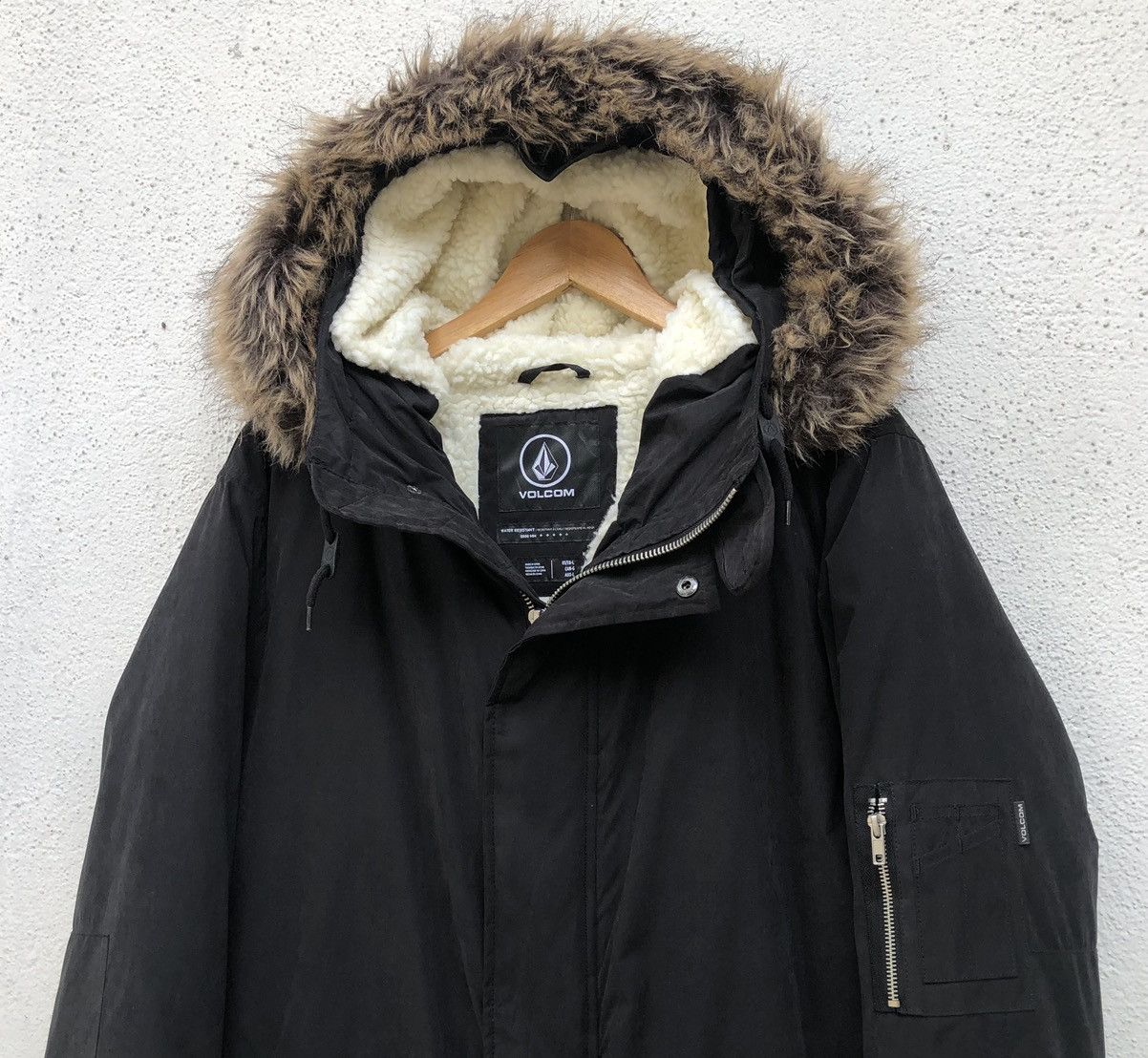 Volcom VOLCOM GOODMAN Lined Fleece Winter Coat Puffer Jacket Size US L / EU 52-54 / 3 - 10 Thumbnail