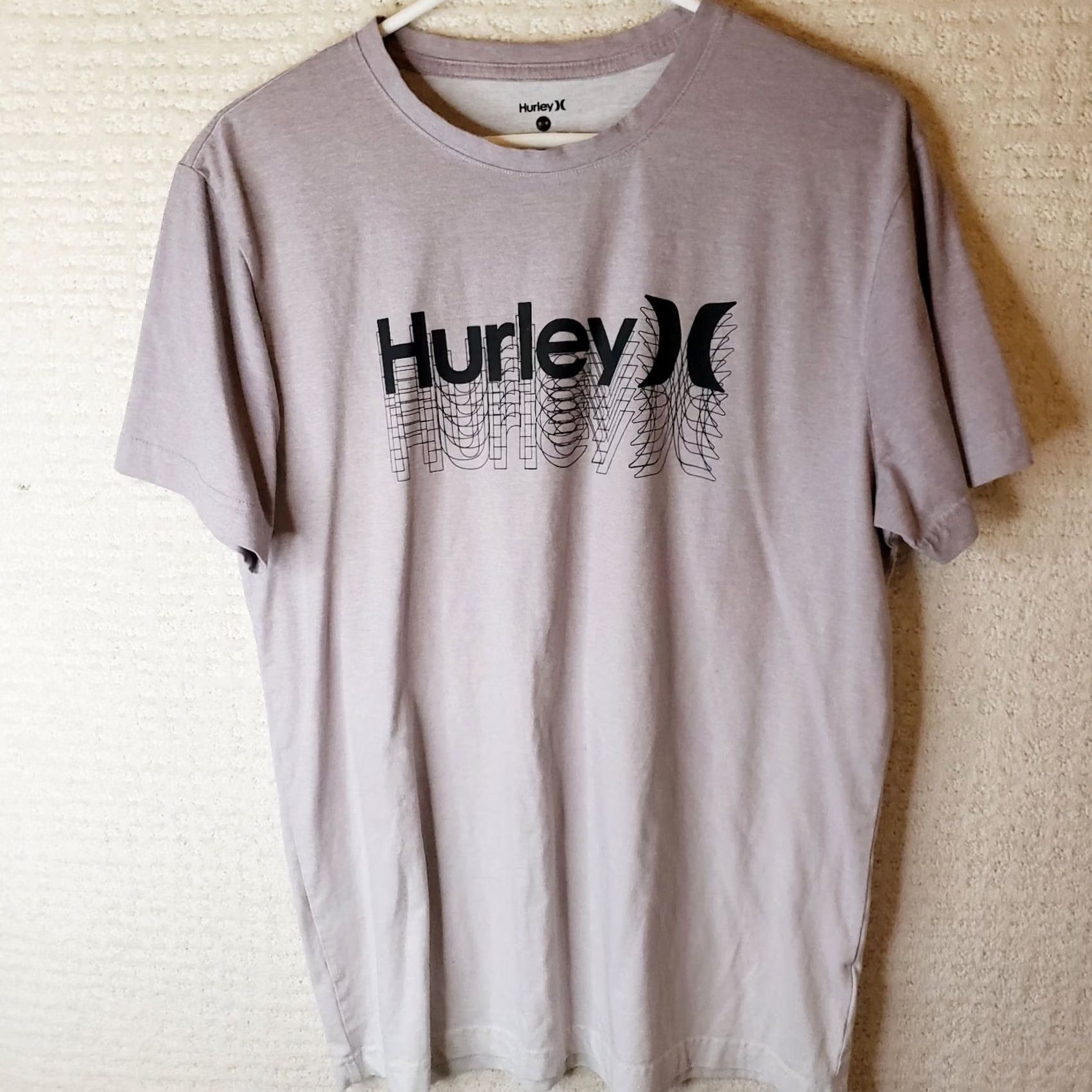 Hurley Hurley Men's Gradient Fade Tee SS T-Shirt Gray M Regular Short Sleeve Crew Neck Logo Shirt Classic Hurley Model 2020s Size US M / EU 48-50 / 2 - 2 Thumbnail