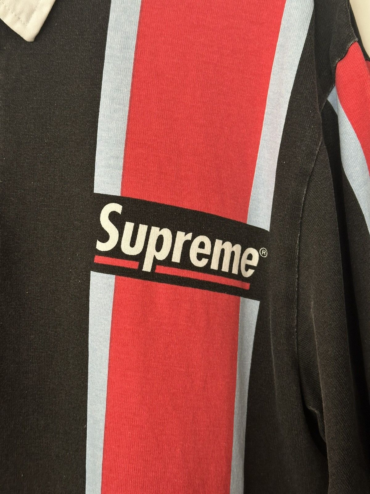 Supreme Supreme Stripe S/S Rugby Size US M / EU 48-50 / 2 - 5 Thumbnail
