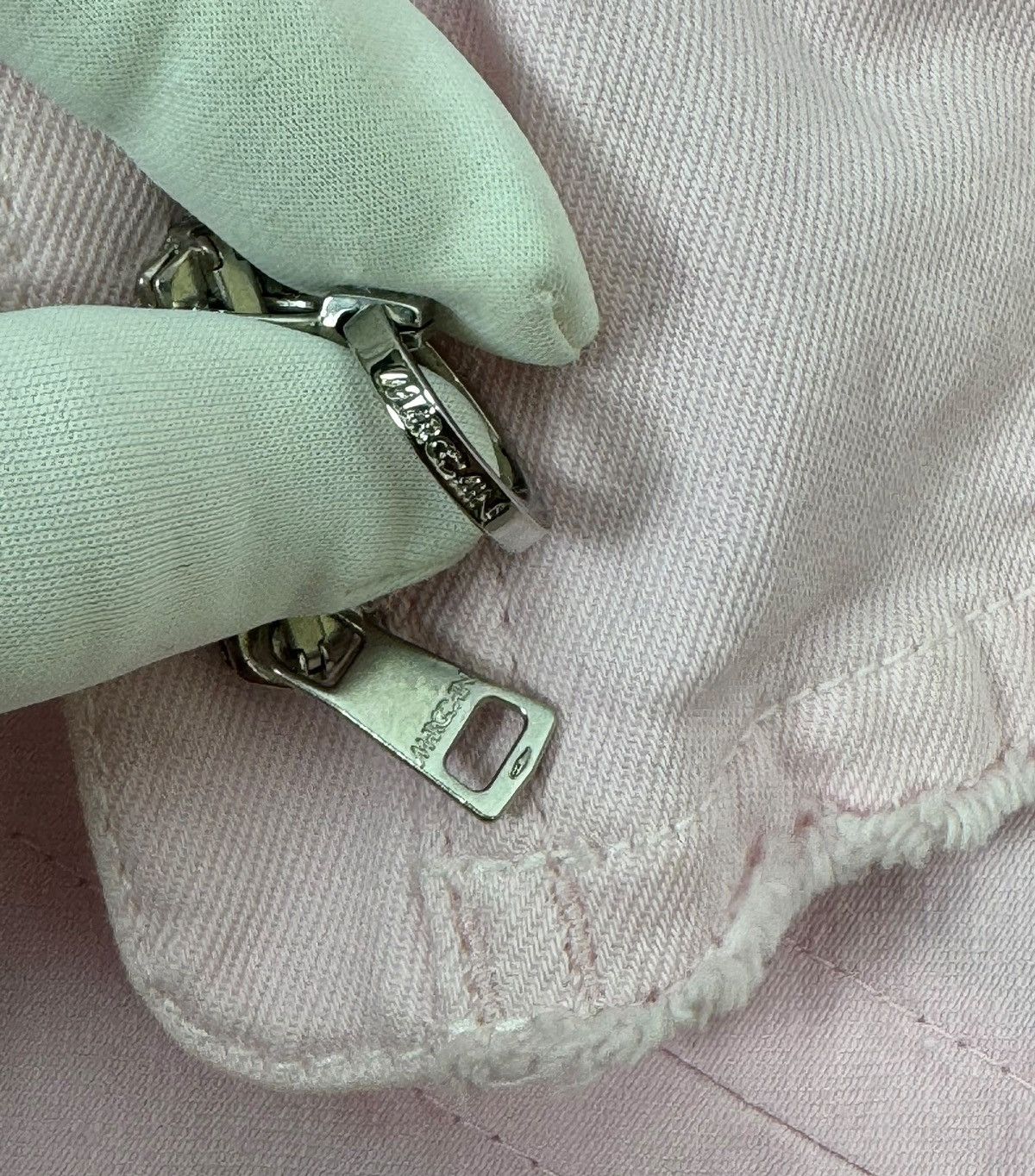 Other Marc Cain Pink Denim Jacket Zip size 5 Size L / US 10 / IT 46 - 16 Thumbnail