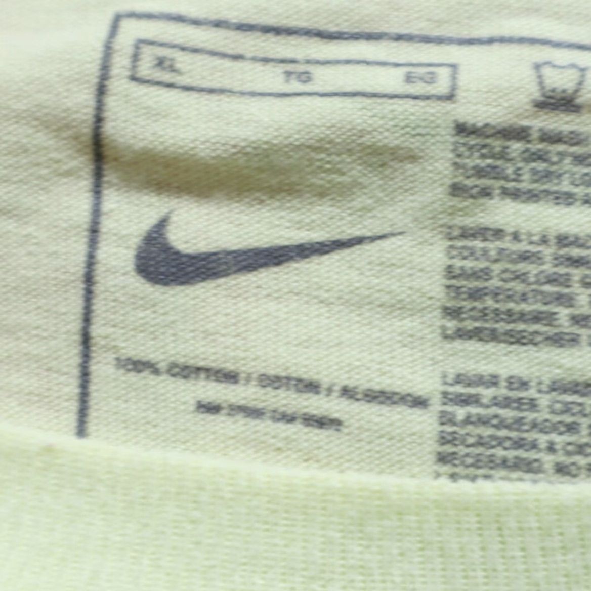 Nike Nike Swimming Solid T-Shirt Men XL Green Size US XL / EU 56 / 4 - 5 Thumbnail
