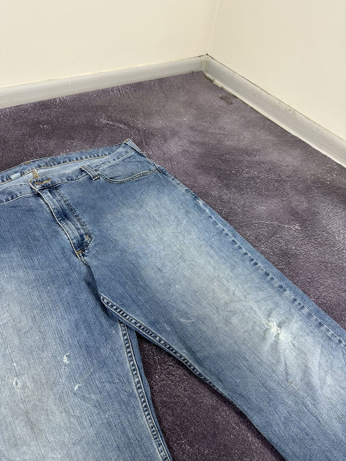 Carhartt Vintage Carhartt Faded Denim USA Baggy Hype Opium Work Jeans Size US 40 / EU 56 - 15 Thumbnail