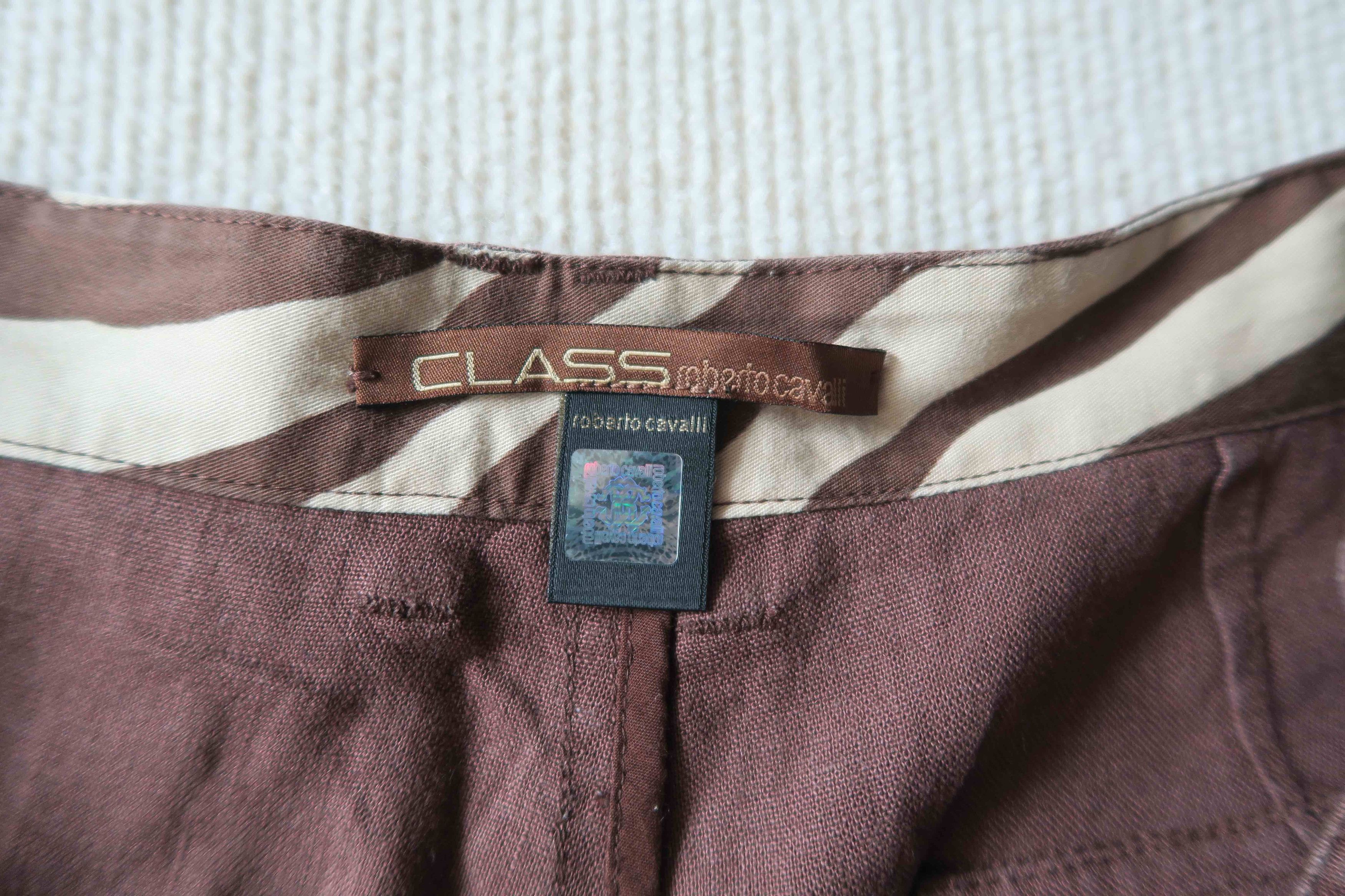 Roberto Cavalli Roberto Cavalli Italy Linen Shorts Size US 36 / EU 52 - 3 Thumbnail