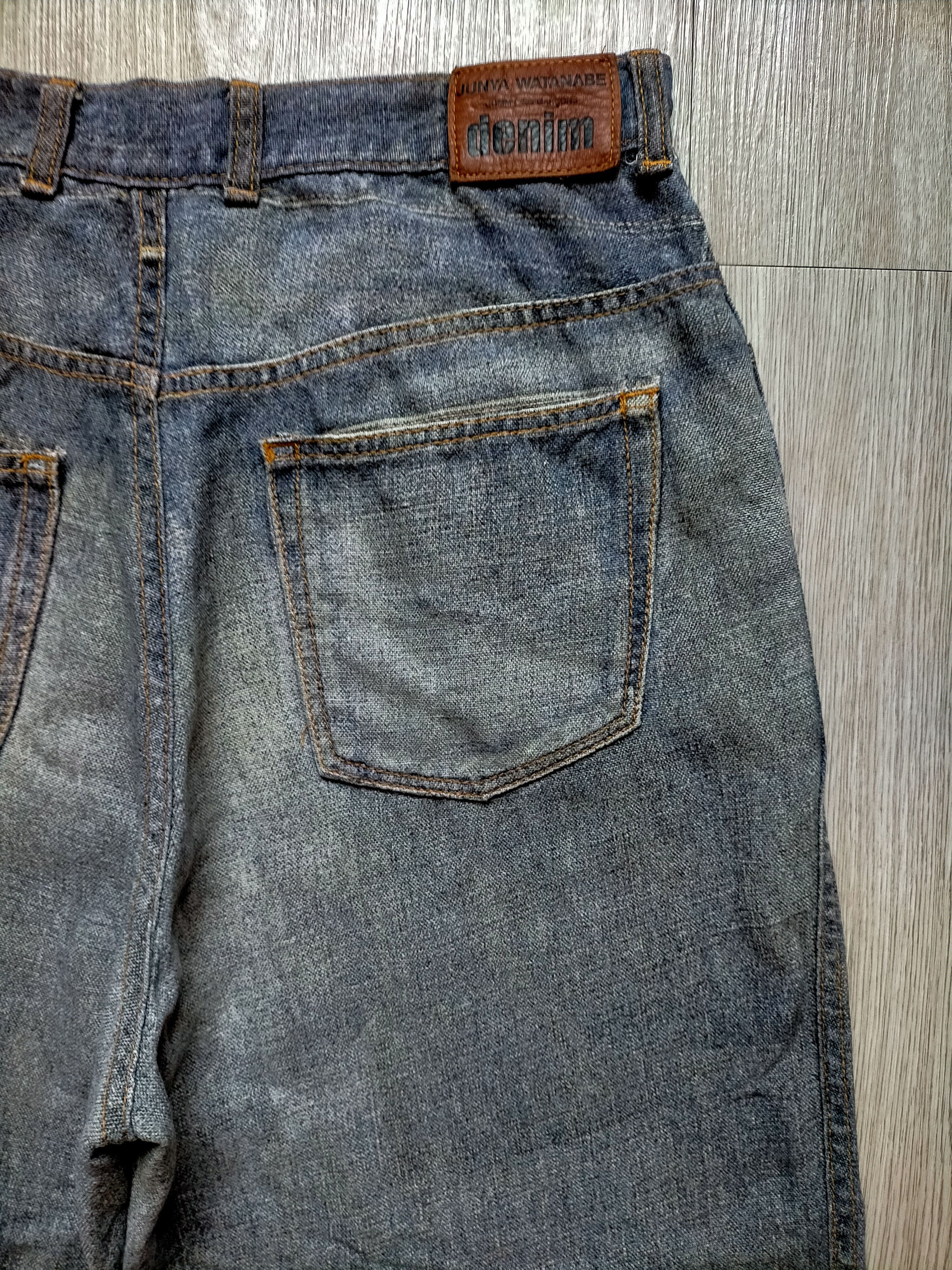 Junya Watanabe Junya Watanabe Comme des Garcons Wide Leg Baggy Denim Size US 31 - 11 Thumbnail