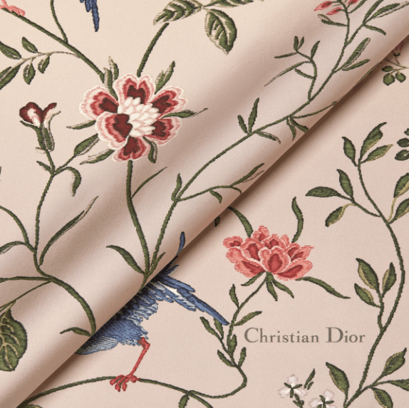 Dior o1w1db10424 Size: OS Dior Birds Square Scarf in Multicolor Size ONE SIZE - 2 Thumbnail