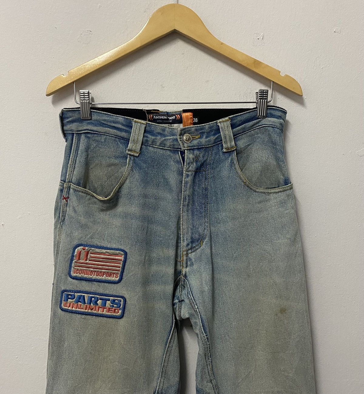 Other Vintage Icon Motosport Racing Anthem Pant Jeans Size US 30 / EU 46 - 3 Thumbnail