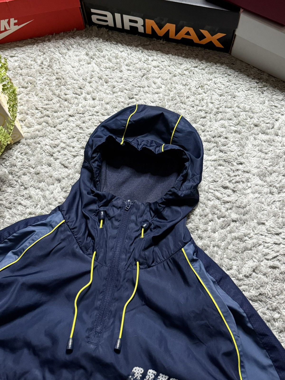 Nike 90s Nike Athletic Vintage Oversized Drill Big Logo Jacket Size US M / EU 48-50 / 2 - 6 Thumbnail