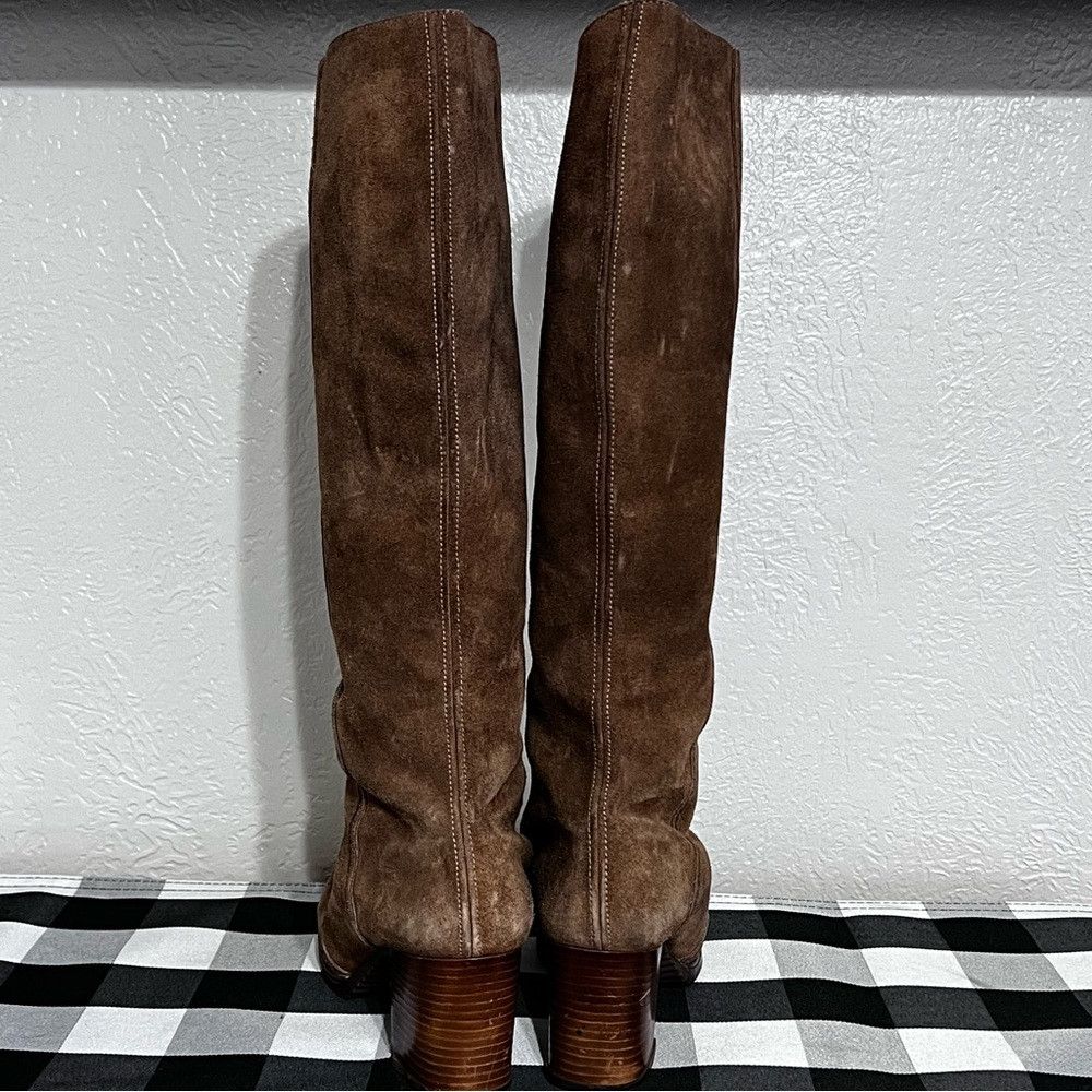 Other Stead & Simpson Tall Suede Leather Riding Boots Women’s Siz Size US 7 / IT 37 - 5 Thumbnail