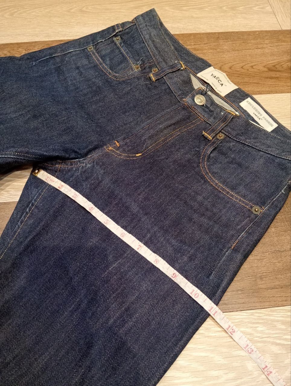 YAECA YAECA JAPAN 7-13W EXCLUSIVE FABRIC INDIGO DENIM PANTS Size US 29 - 17 Thumbnail
