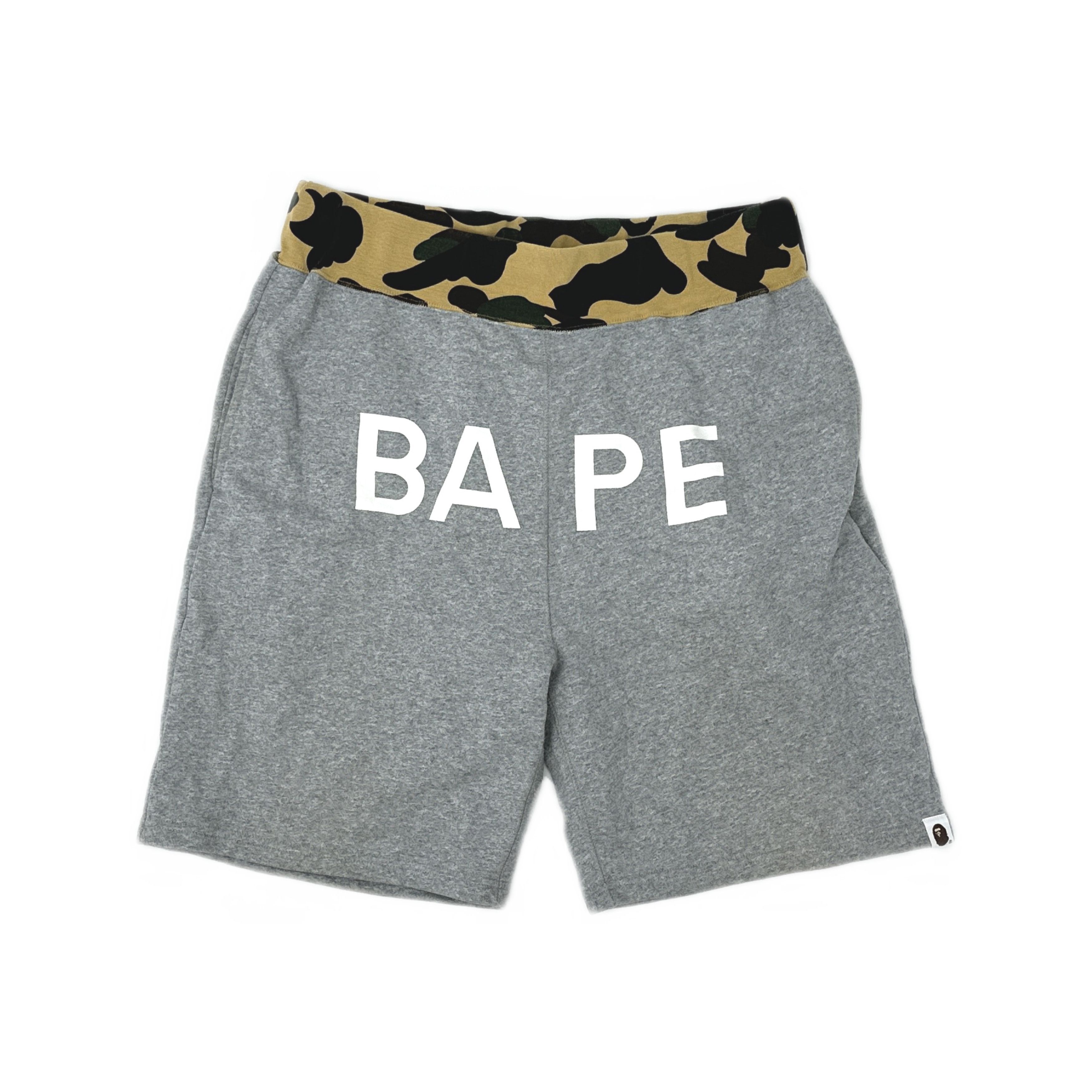 Bape A BATHING APE Camo Waistband Shorts Size L Size US 34 / EU 50 - 1 Thumbnail