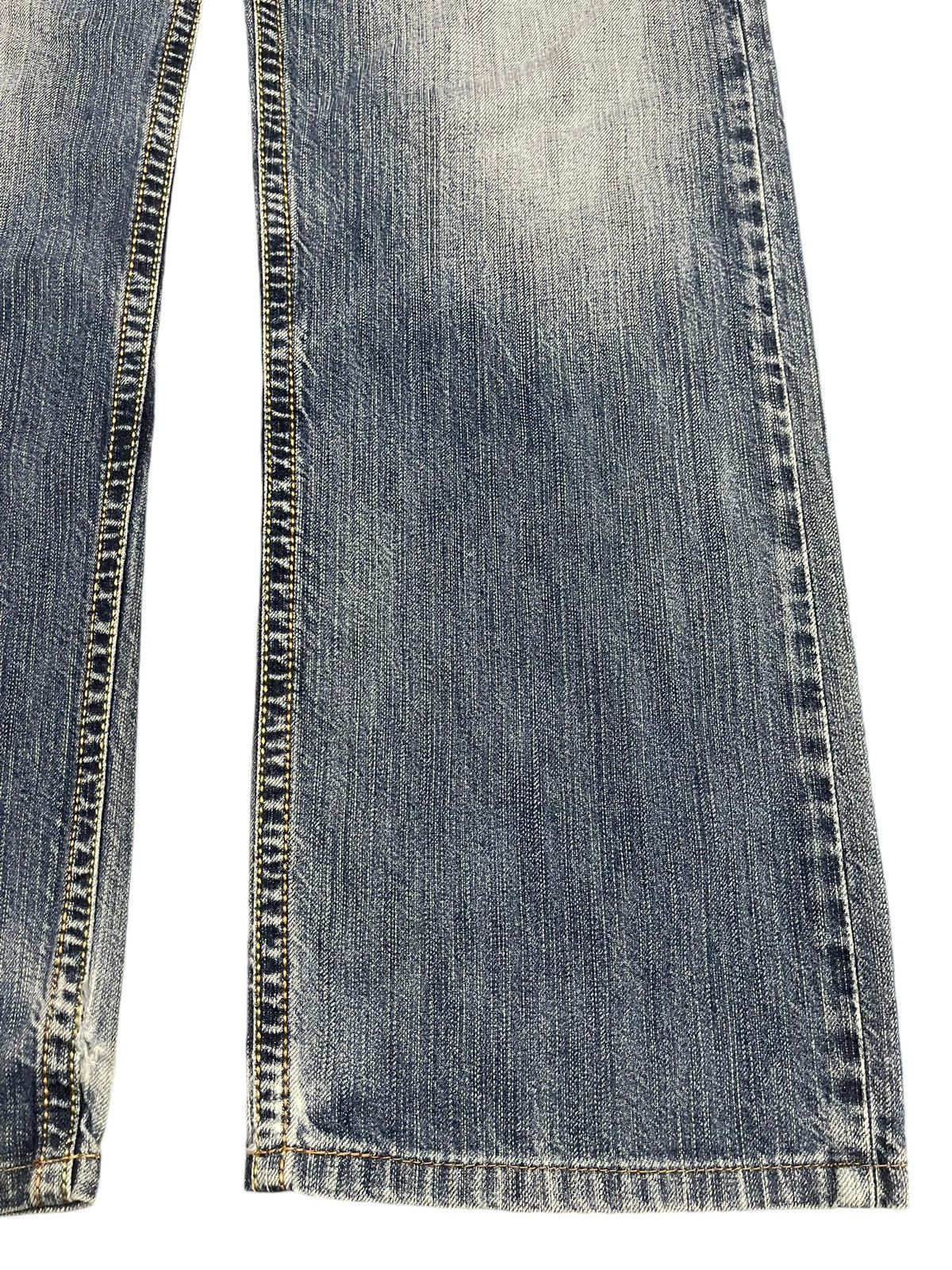 Edwin Edwin XV Exclusive Vintage Blue Bleached Style Loose Jeans Size US 32 / EU 48 - 7 Thumbnail