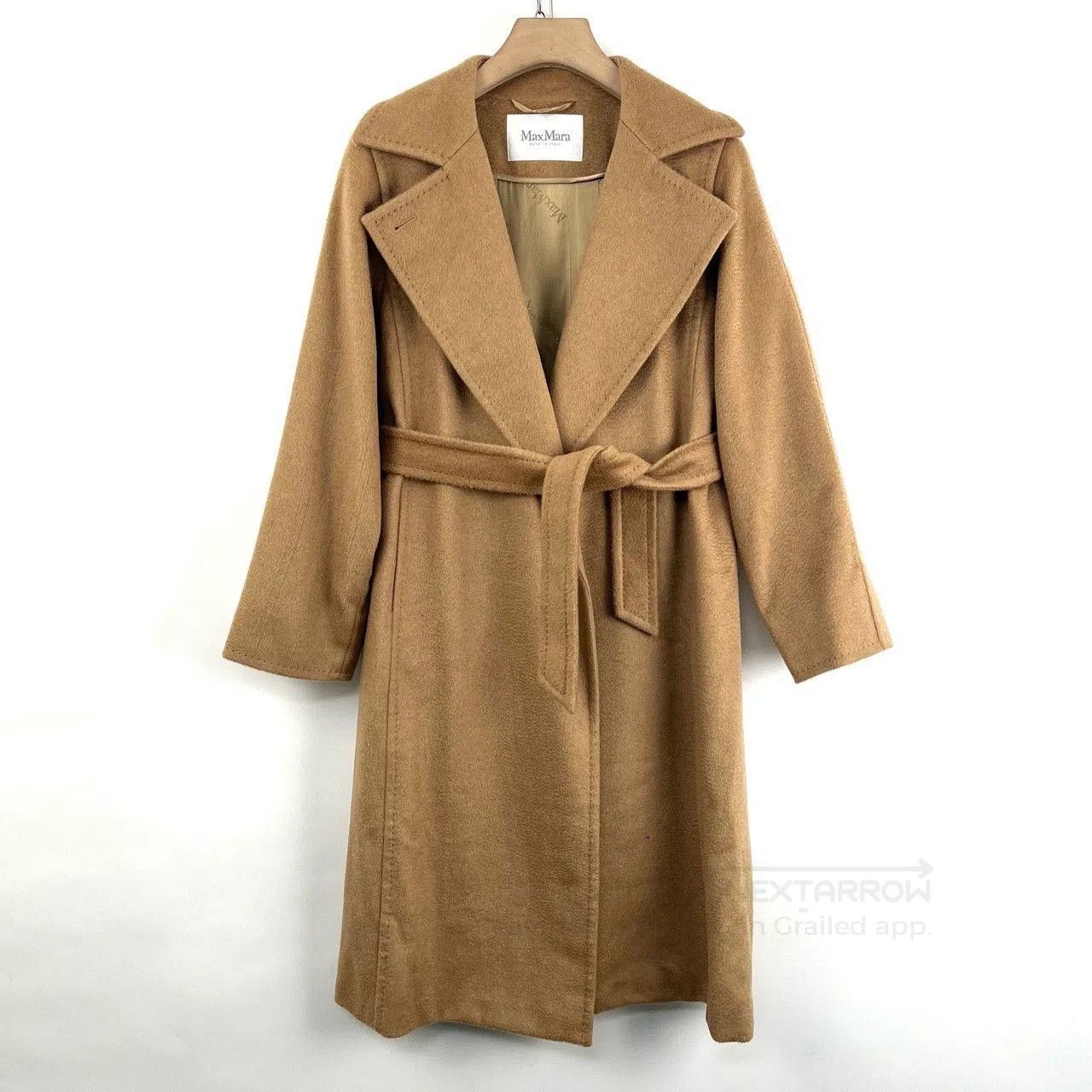 Max Mara Max Mara Manuela Camel Mid-Length Coat. Size XS / US 0-2 / IT 36-38 - 1 Thumbnail
