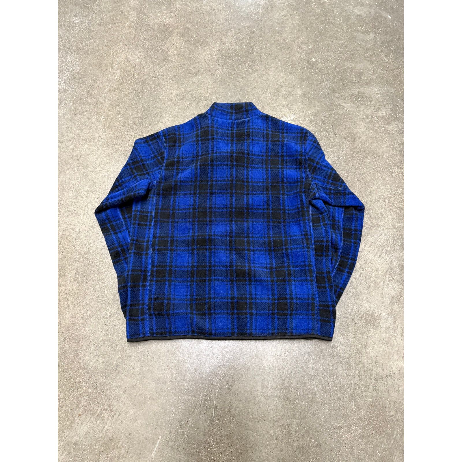 Vintage Vintage Outdoors Blue Flannel Fleece Zip-Up Jacket Size US L / EU 52-54 / 3 - 2 Thumbnail