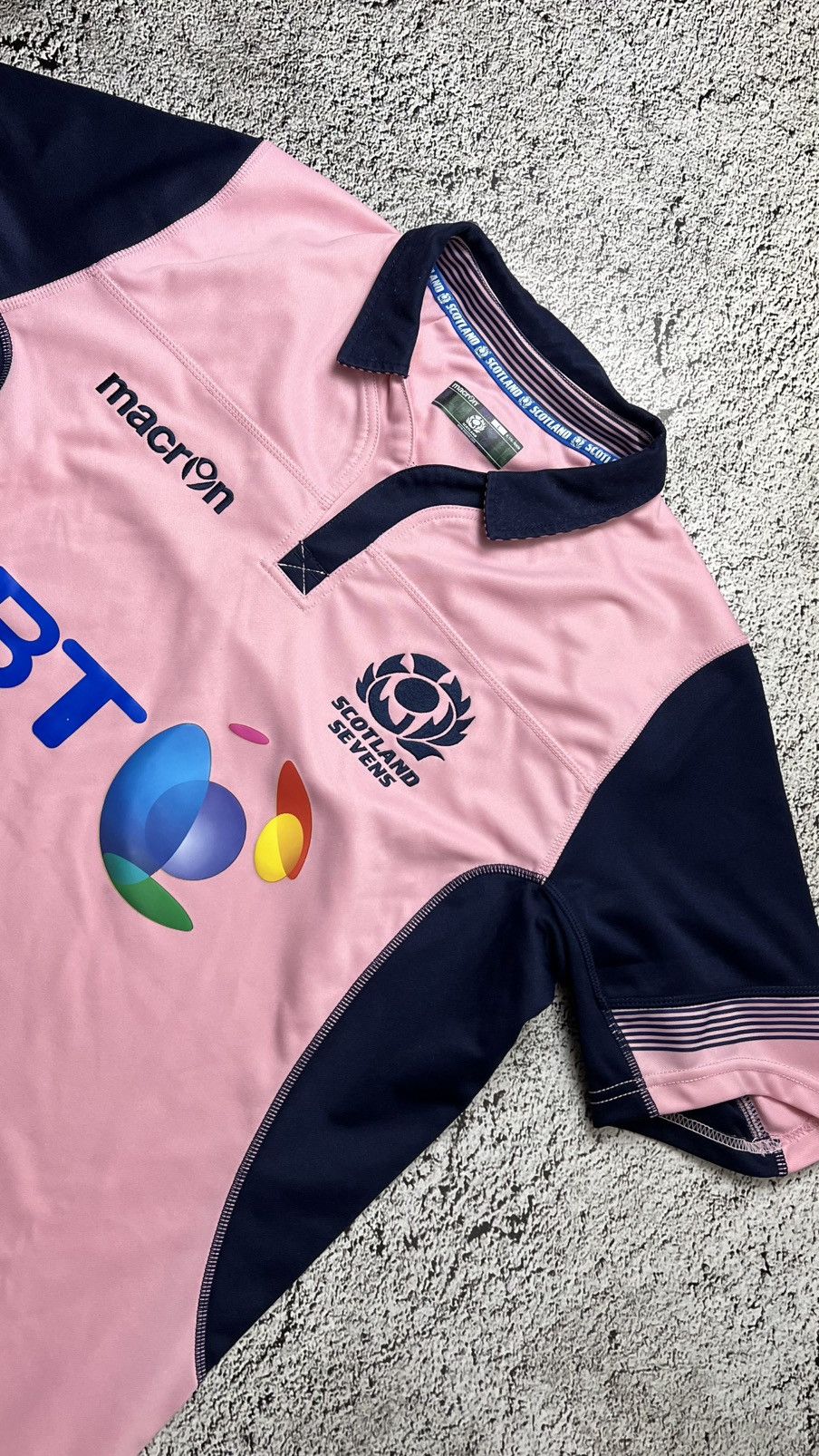 Macron 2015-2016 Macron Scotland rugby jersey y2k Size US L / EU 52-54 / 3 - 2 Thumbnail