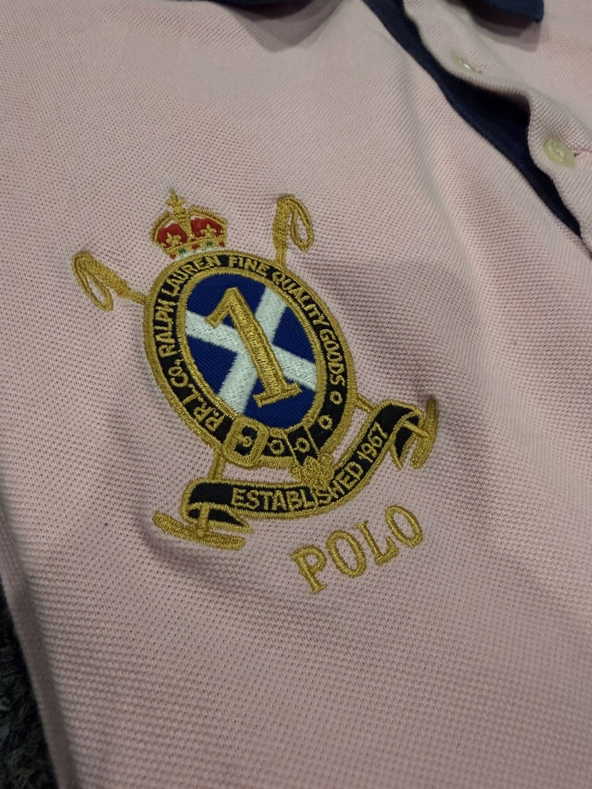Polo Ralph Lauren Vintage Polo Ralph Lauren 1 Big Pony Polo Tee Y2K Size US XL / EU 56 / 4 - 4 Thumbnail