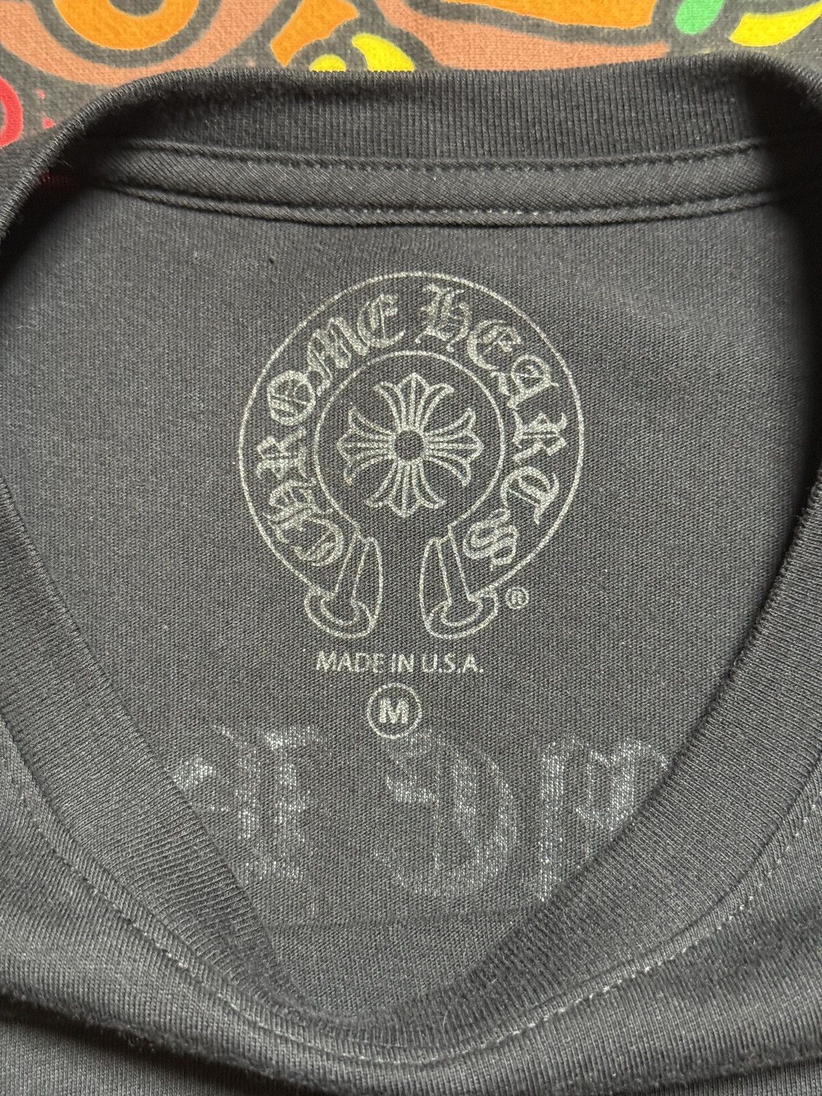 Chrome Hearts Chrome Hearts Black Charge Up Long Sleeve Tee Size US M / EU 48-50 / 2 - 6 Thumbnail