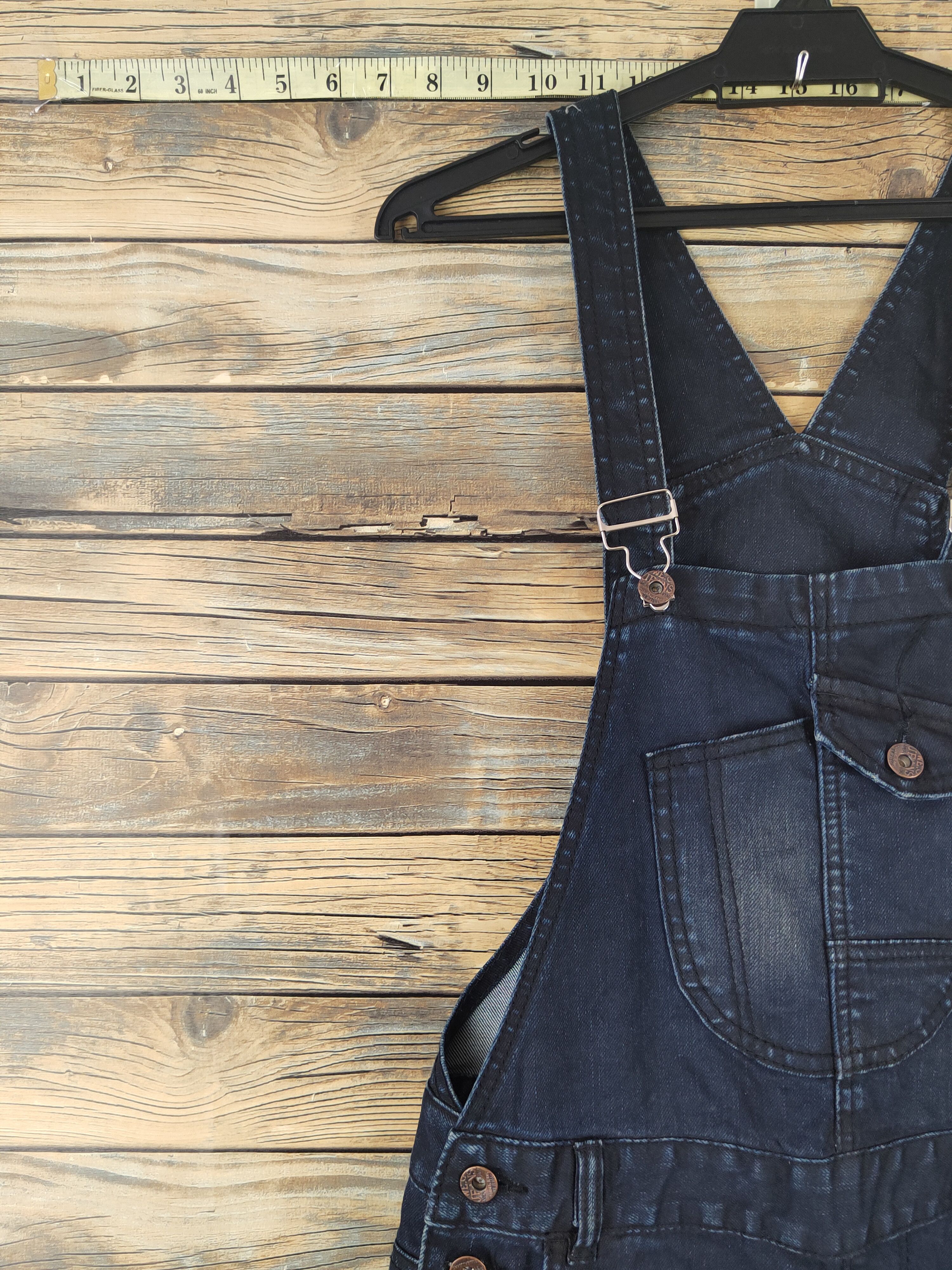 Japanese Brand × Vintage Vintage Japanese Brand Blue Denim Jumpsuits Size 30" / US 8 / IT 44 - 3 Thumbnail
