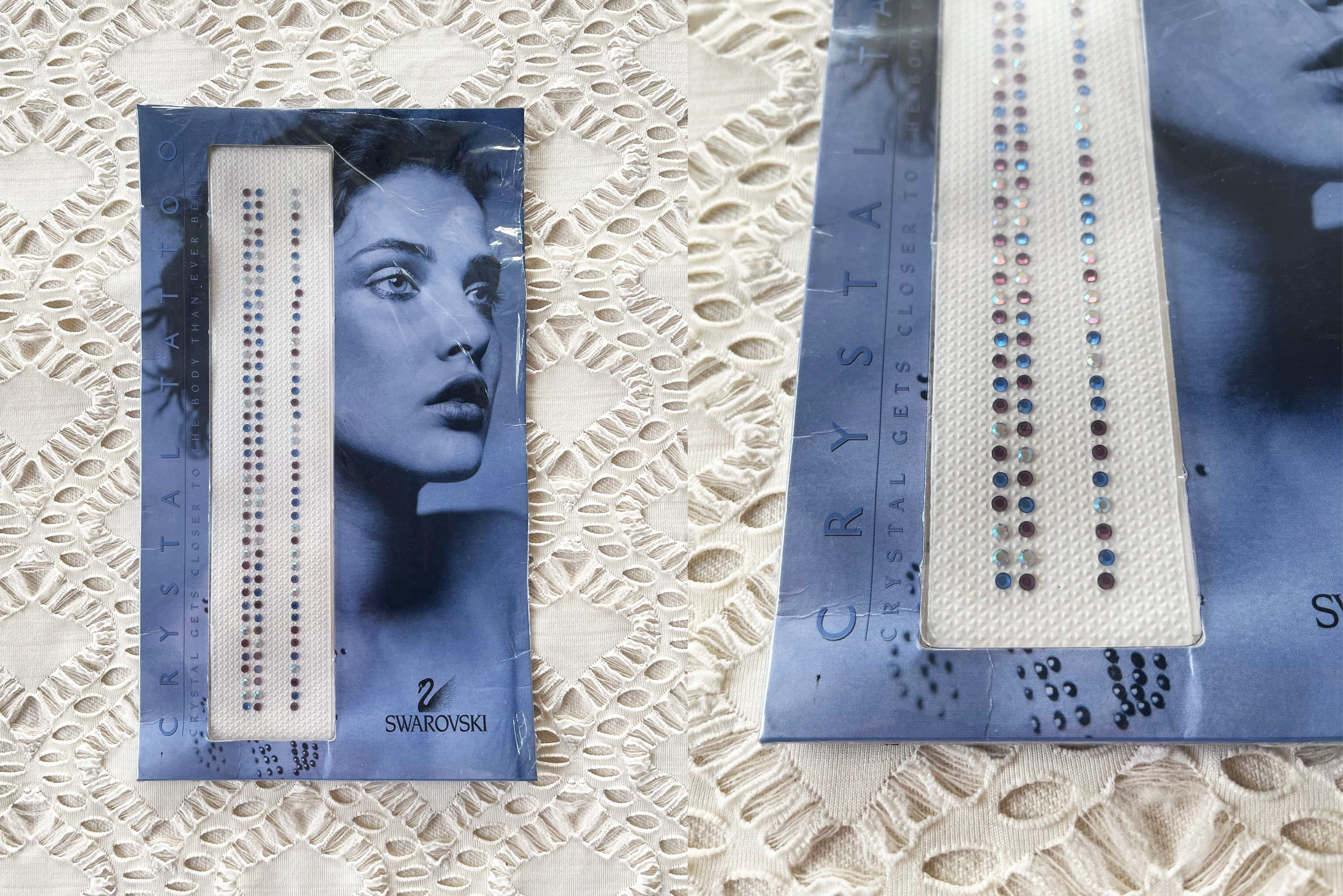 Swarovski Swarovski Crystal Temporary Tattoo, Festival Body Jewels Size ONE SIZE - 2 Thumbnail