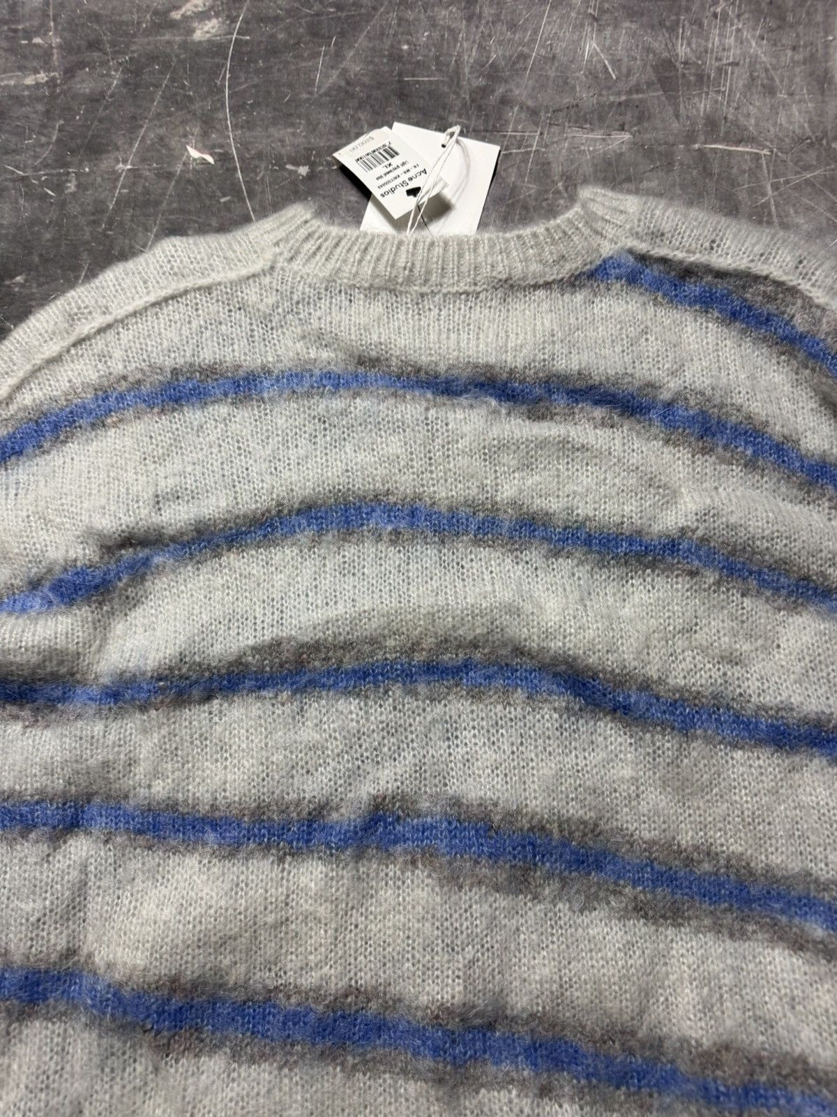 Acne Studios Acne Studios Mohair Striped Sweater Size US XL / EU 56 / 4 - 9 Thumbnail