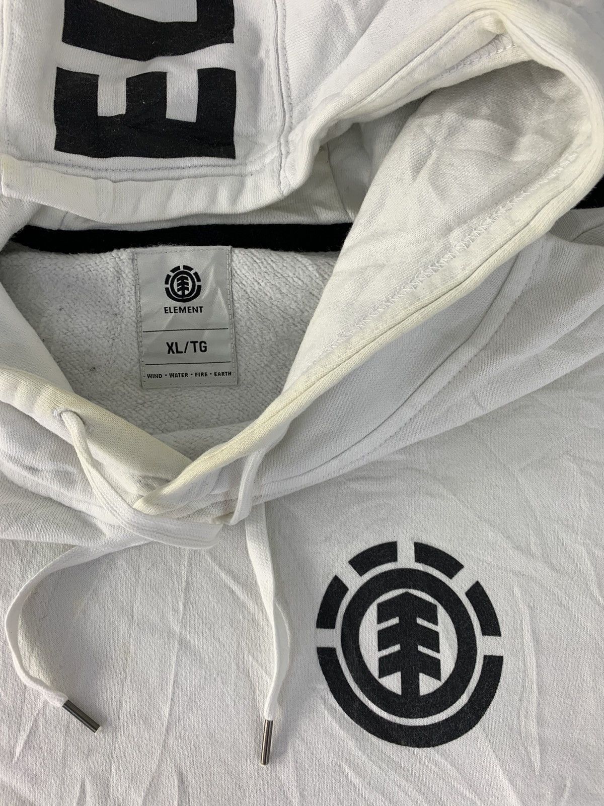 Element Element Field Tested Spell Out Big Logo Pull Over Hoodies Size US XL / EU 56 / 4 - 4 Thumbnail