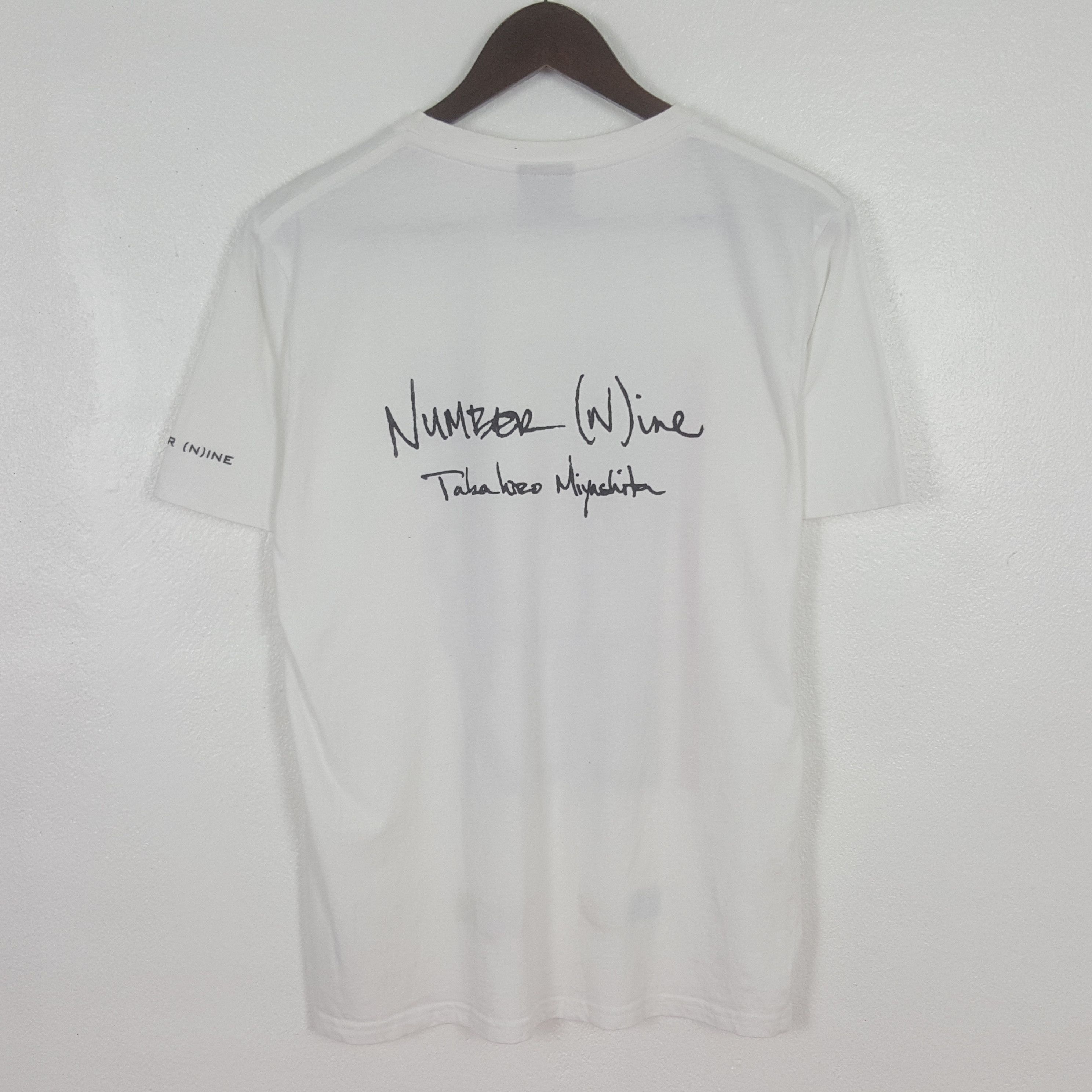 Number (N)ine Vintage Number Nine Custom Signature Tshirt Size US M / EU 48-50 / 2 - 3 Thumbnail