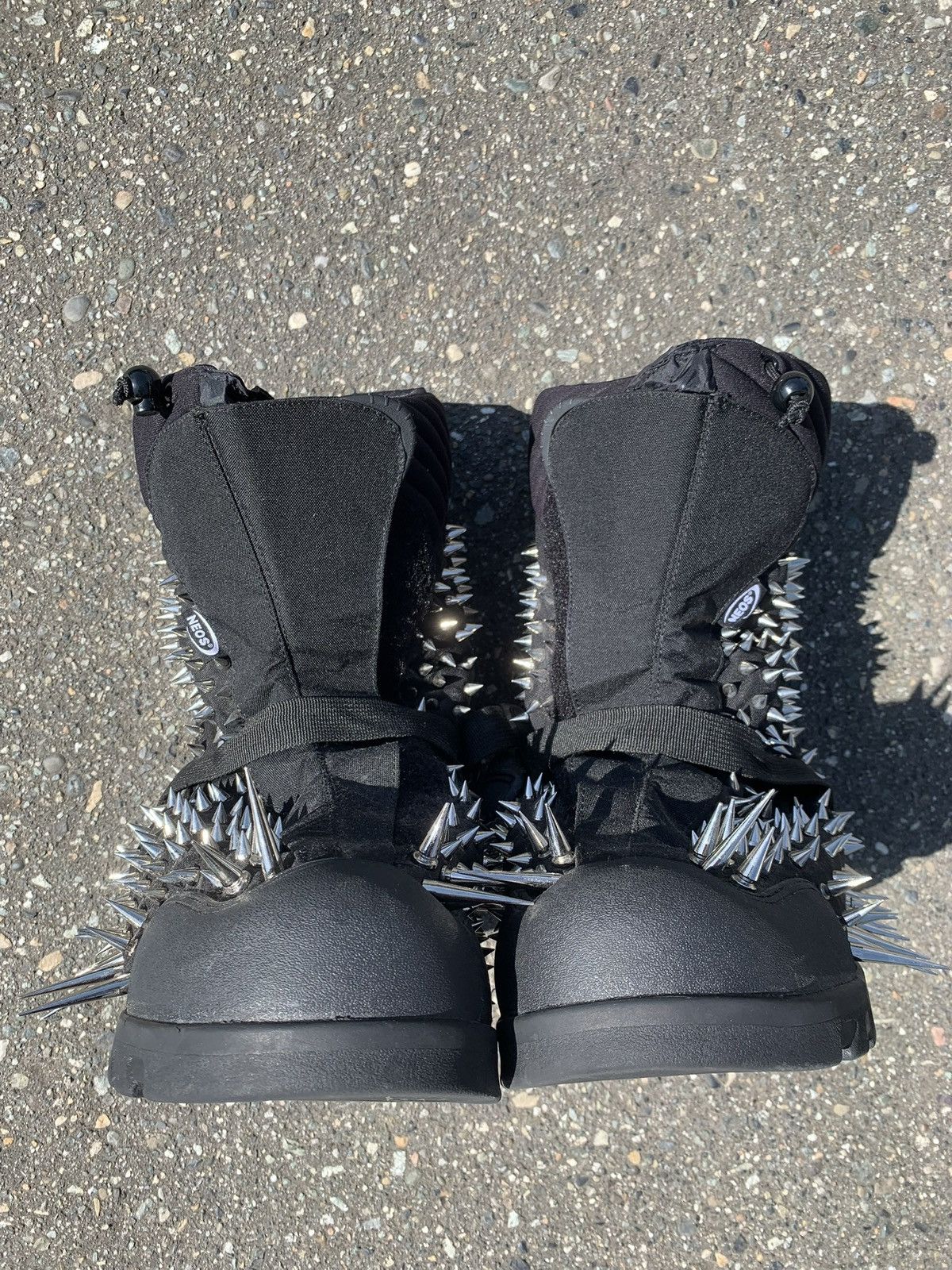 Vintage NovocentoNovantanove "Spiked" boot covers Size US 12.5 / EU 45-46 - 3 Thumbnail