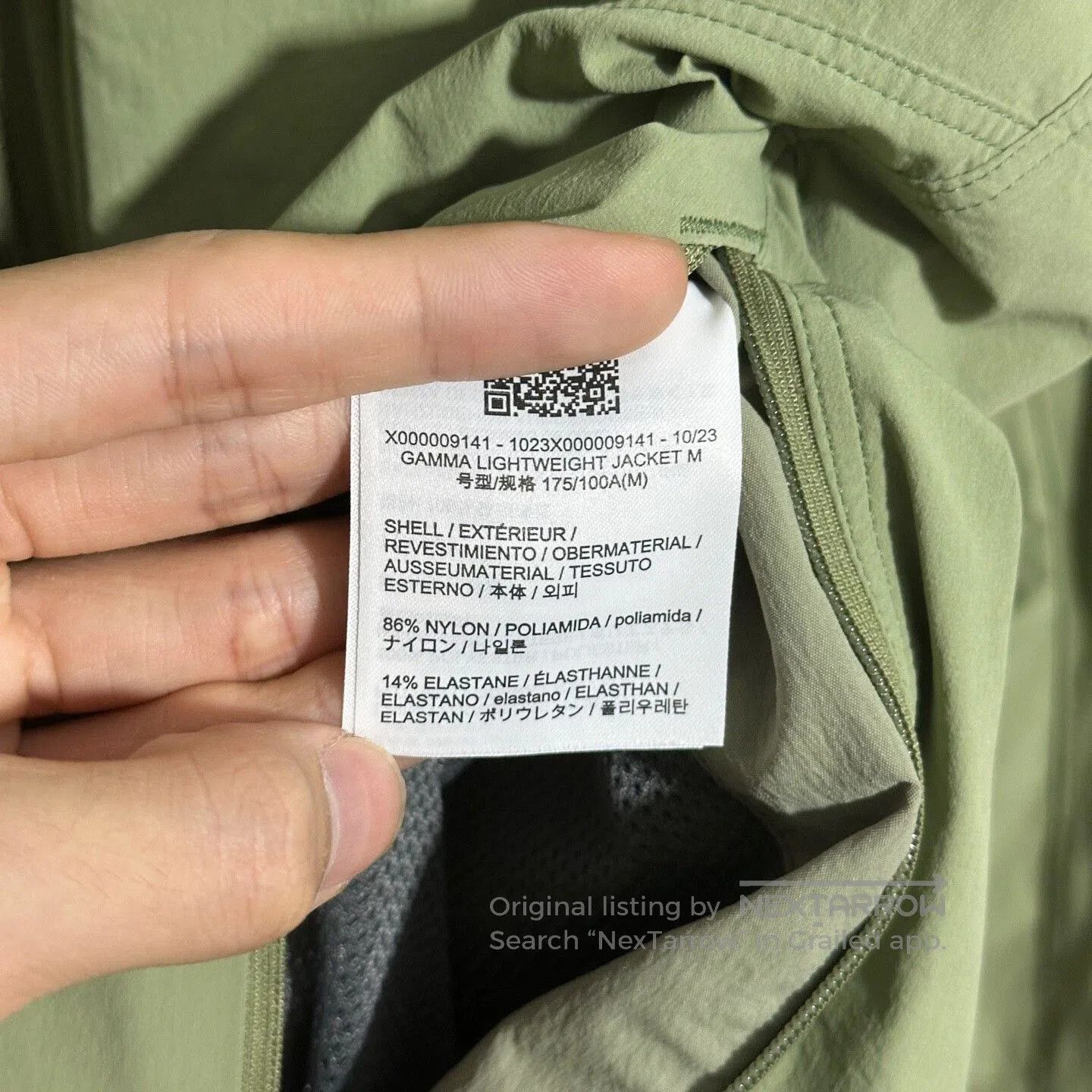 Arc'teryx arcteryx gamma lightweight softshell jacket. Size US M / EU 48-50 / 2 - 6 Thumbnail