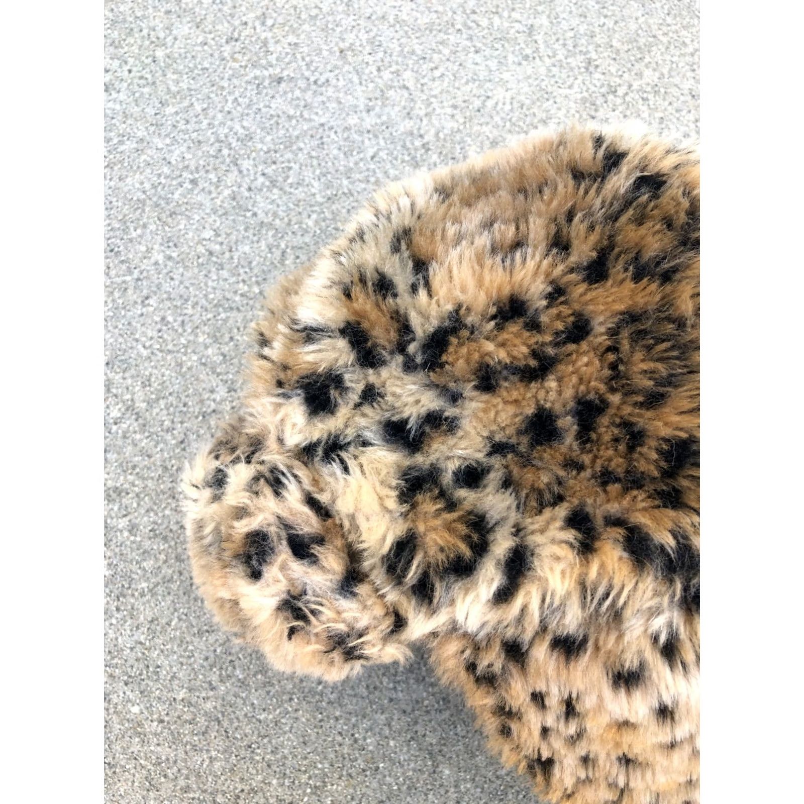 Needles Pins and Needles Hat Womens One Size Brown Cheetah Fuzzy Women Aviator Dog Ears Cap Size ONE SIZE - 4 Thumbnail