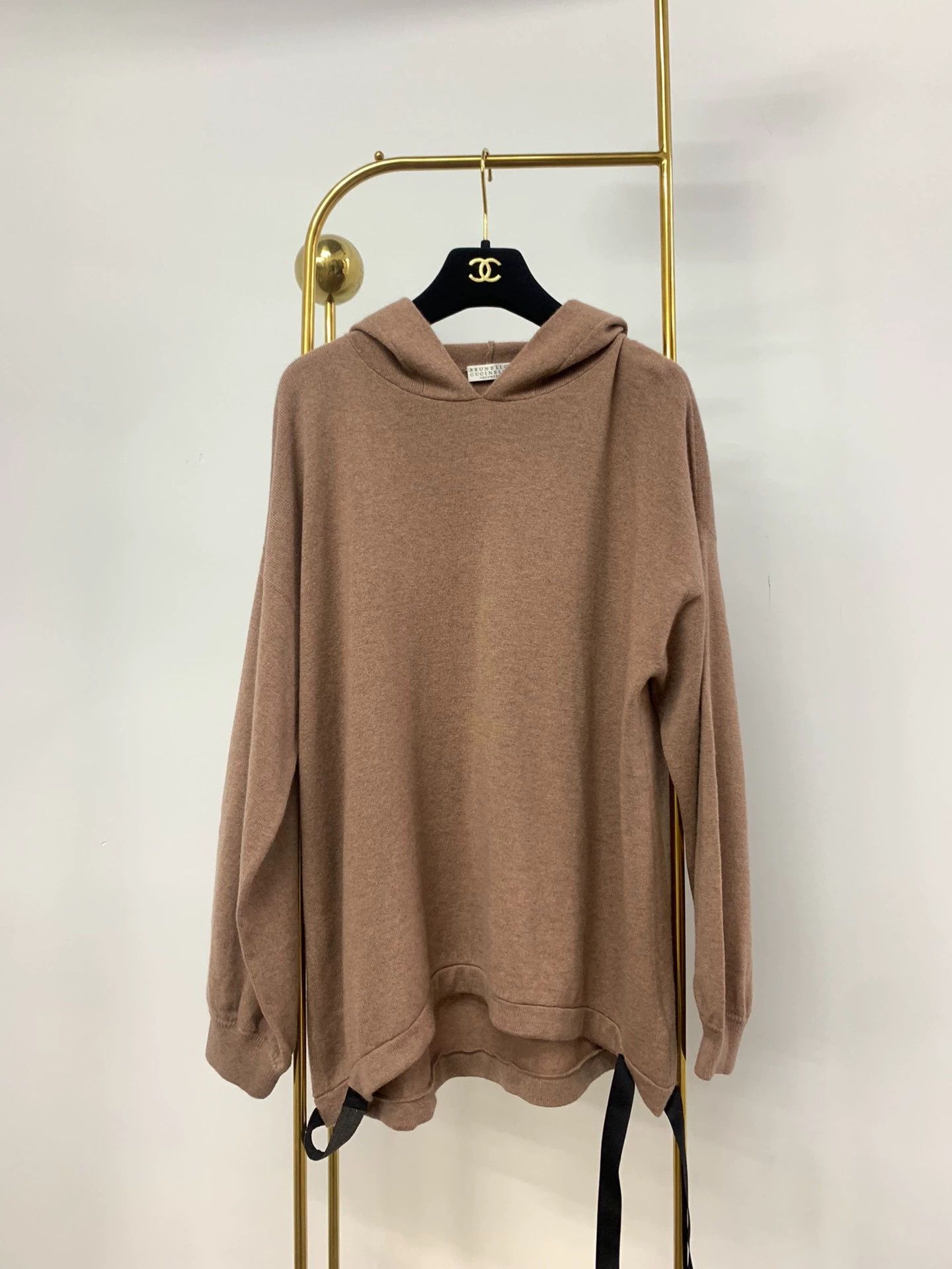 Brunello Cucinelli Brunello Cucinelli Cashmere Hooded Sweater - dmc Size US S / EU 44-46 / 1 - 1 Thumbnail