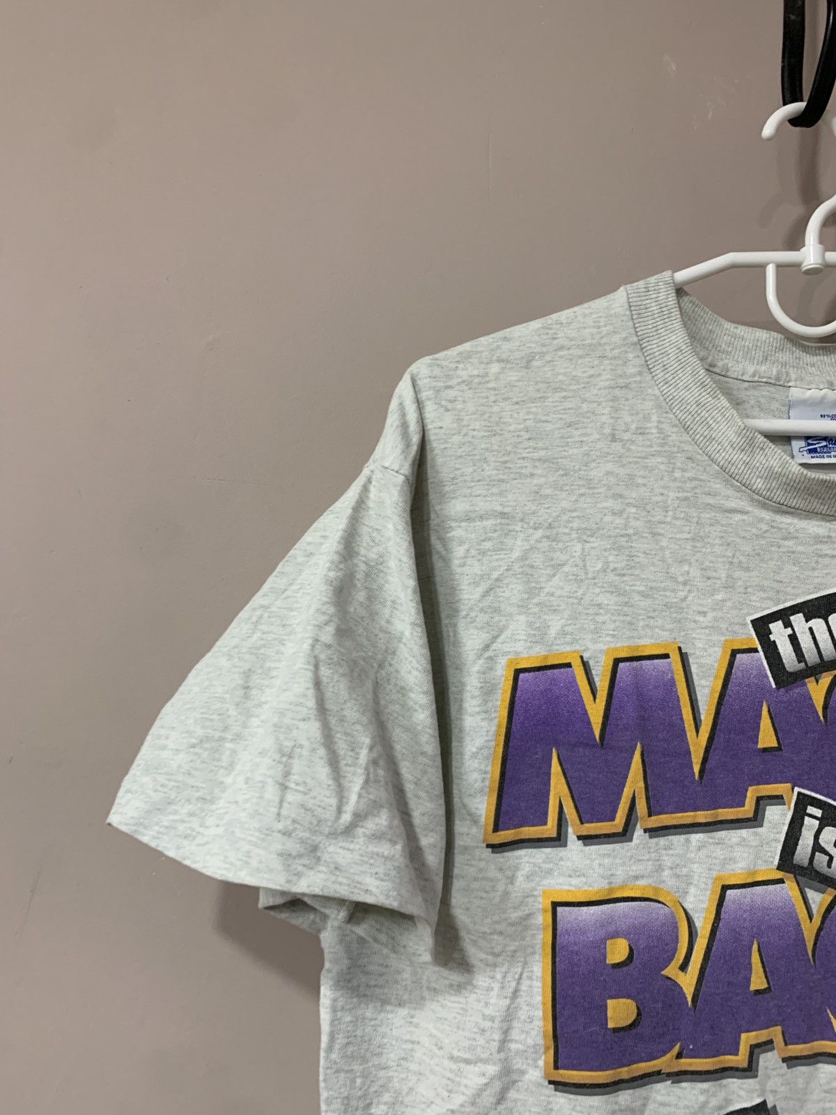 NBA Los Angeles Lakers Vintage T Shirt Pro Player Retro Size L Size US L / EU 52-54 / 3 - 3 Thumbnail