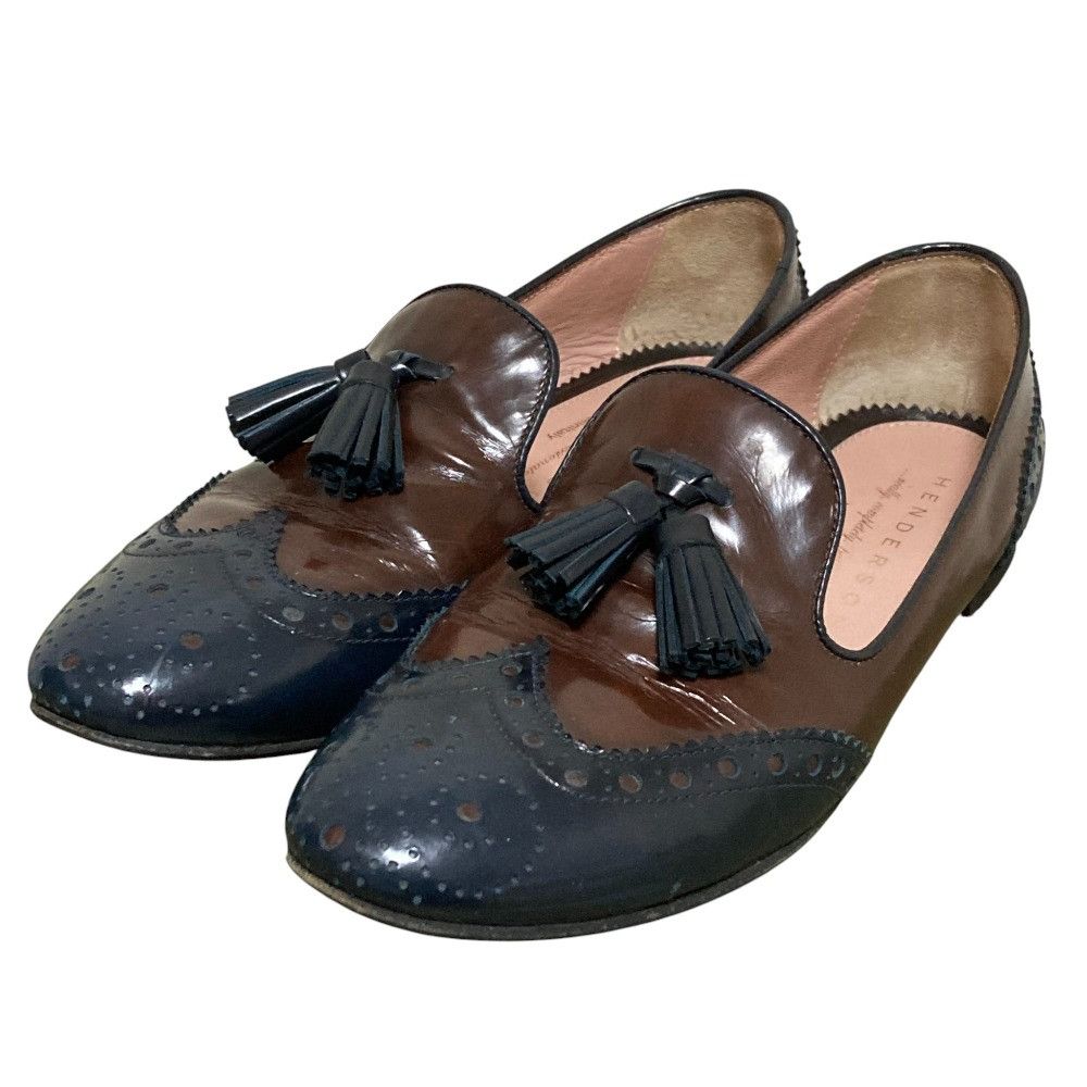 Other Henderson Tassel Bicolor Wingtip Loafer Leather Shoes DUTY FREE for USA